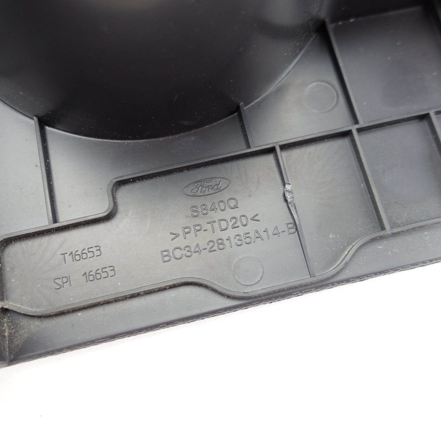 2011 2012 2013 14 2015 2016 Ford F250 F350 Center Console Rear Cup Holder Balck