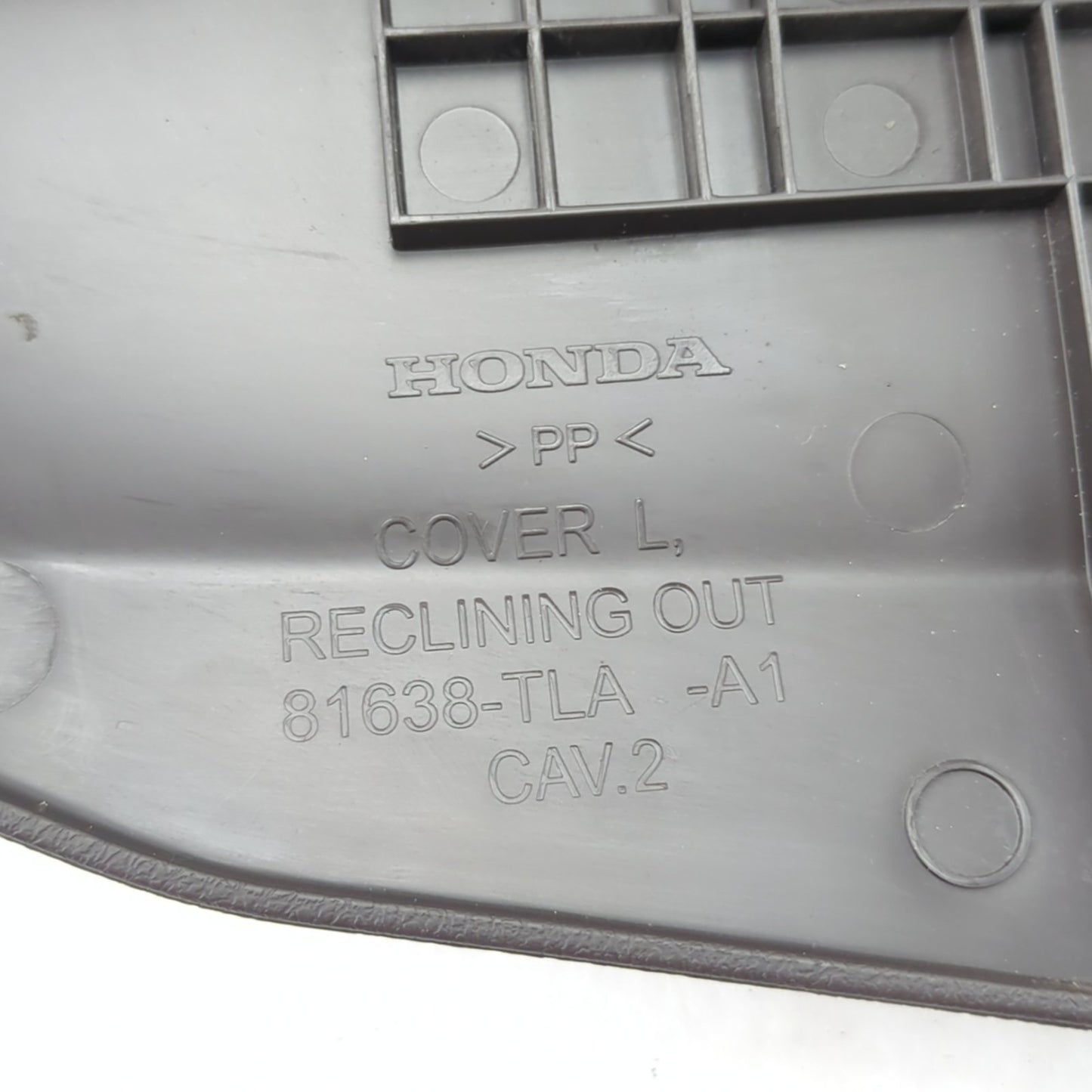 2018 2019 2020 Honda Odyssey Left Driver Side Power Seat Trim Panel Cover Shroud