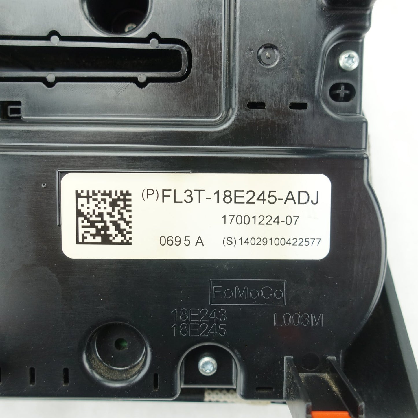 2015 Ford F150 Radio Stereo Head Climate Heat Ac Control Panel