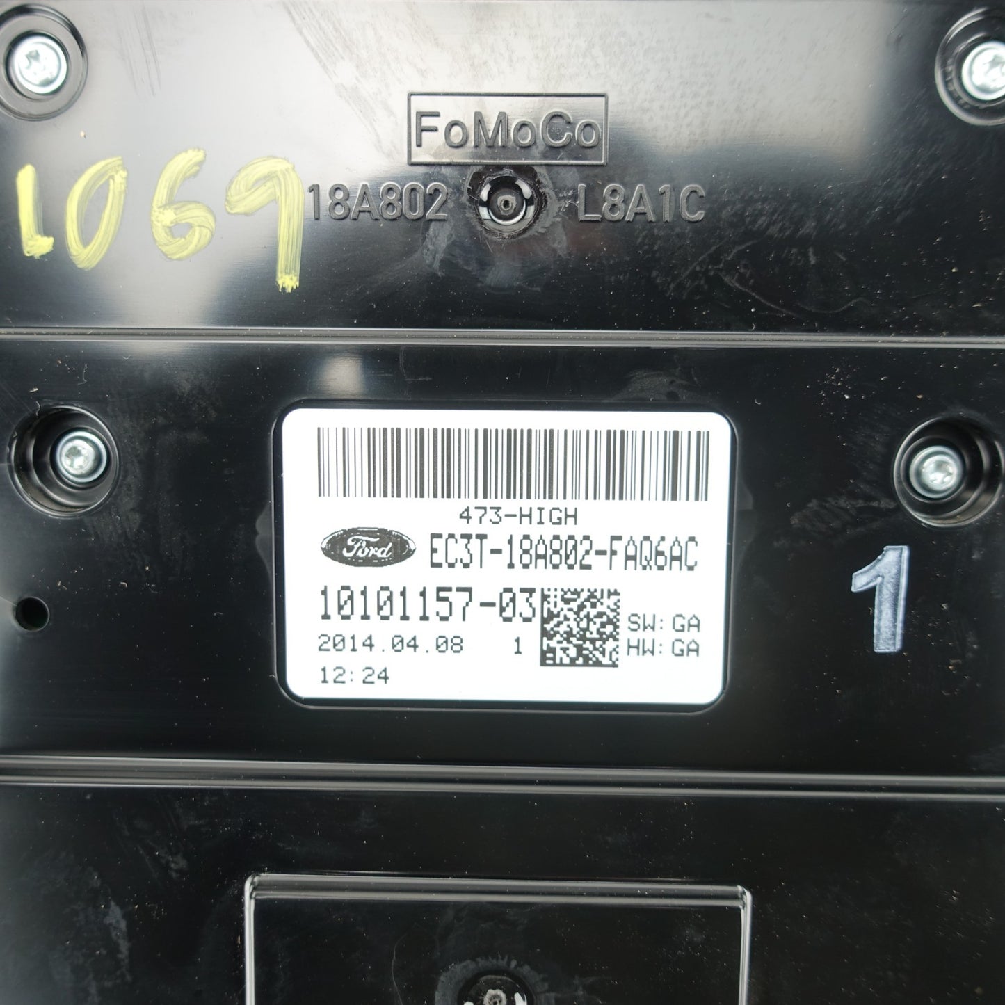 2013 2014 2015 2016 Ford F250 F350 Radio Climate Heat Ac Temp Control Panel