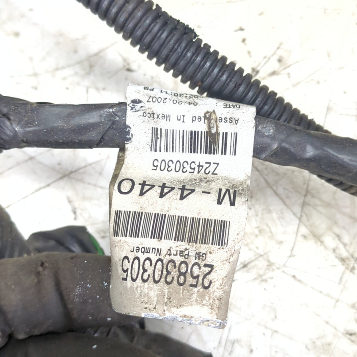 2007 Sierra Silverado 2500 3500 6.0L Engine Wiring Harness
