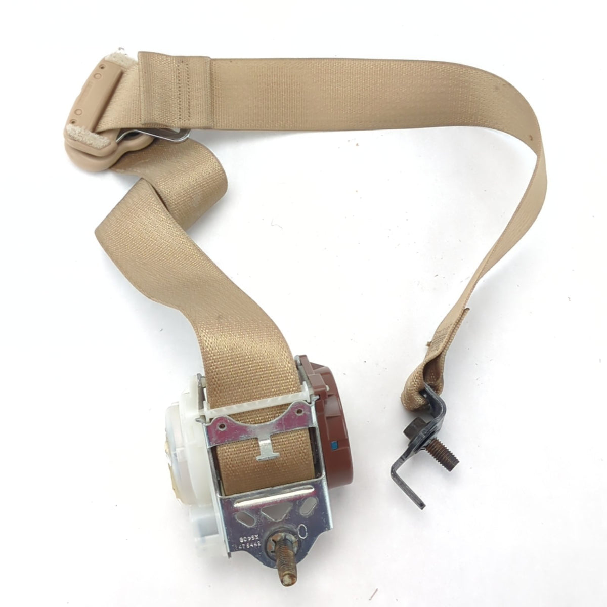 2015 2016 2017 Ford F150 Left Rear Seat Belt Retractor Tan