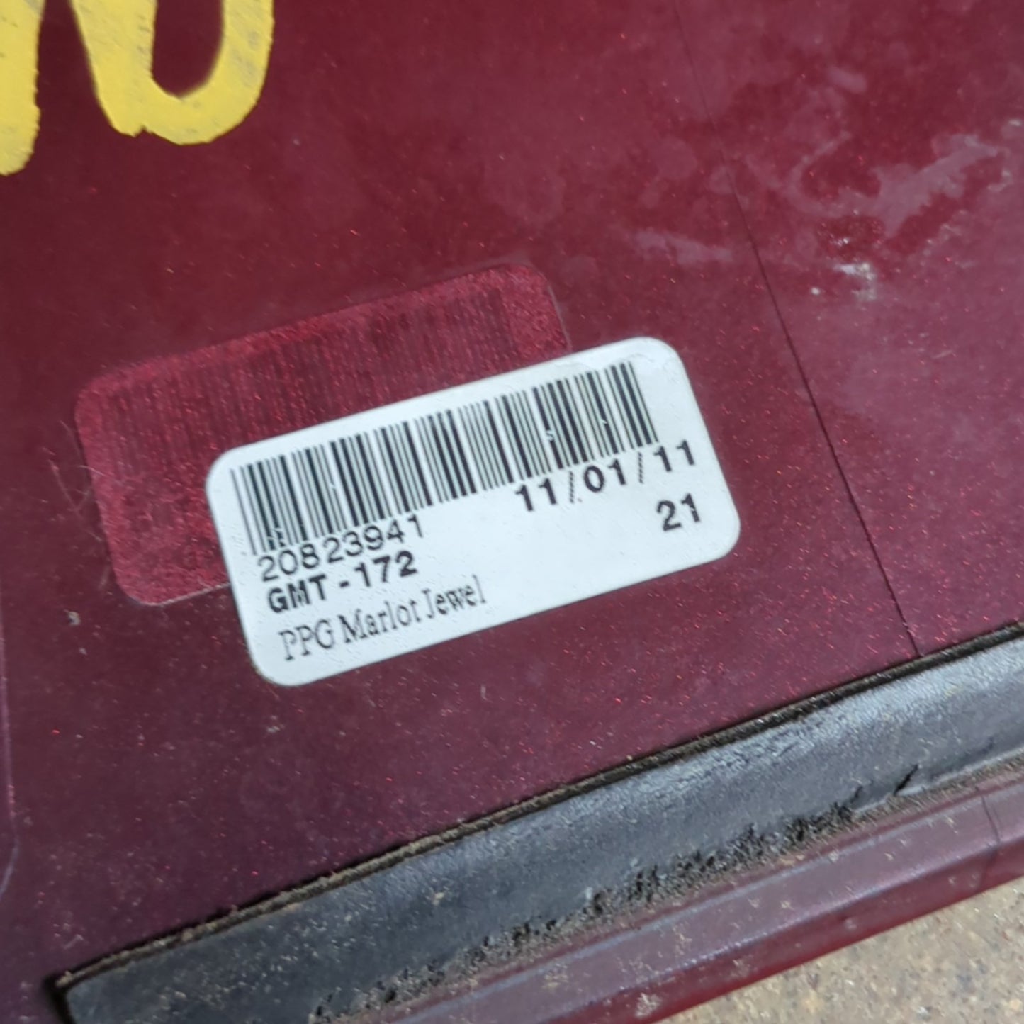 Damage 2011 2012 2013 2014 Chevrolet Equinox Rear Trunk Spoiler Wing Liftgate