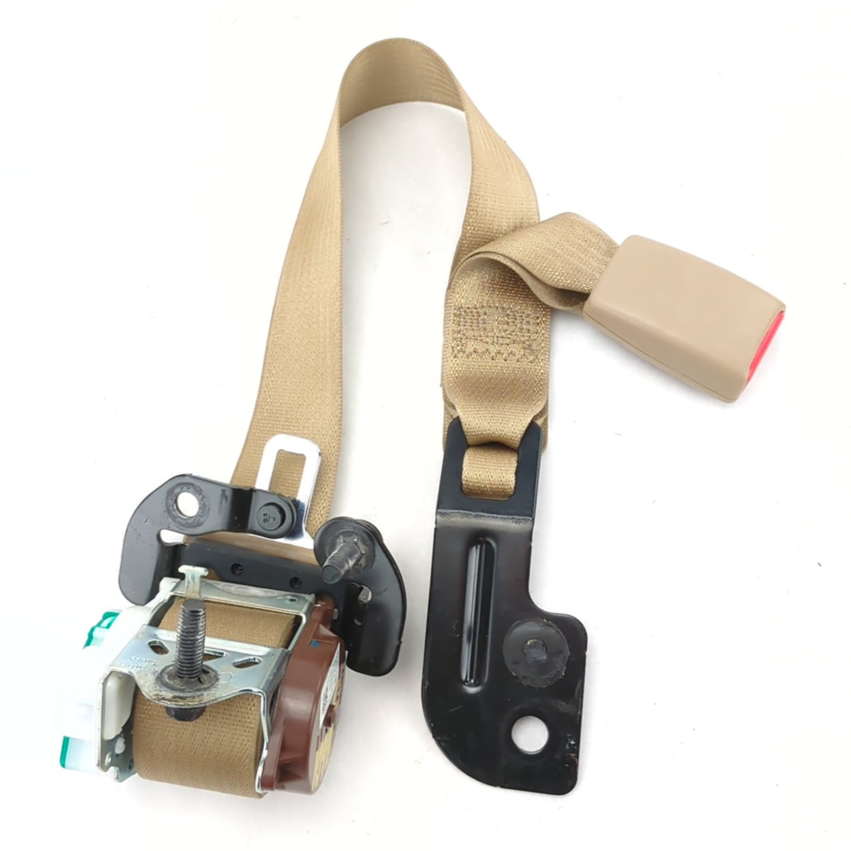 2015 2016 2017 Ford F150 Crew Cab Center Rear Seat Belt Tan