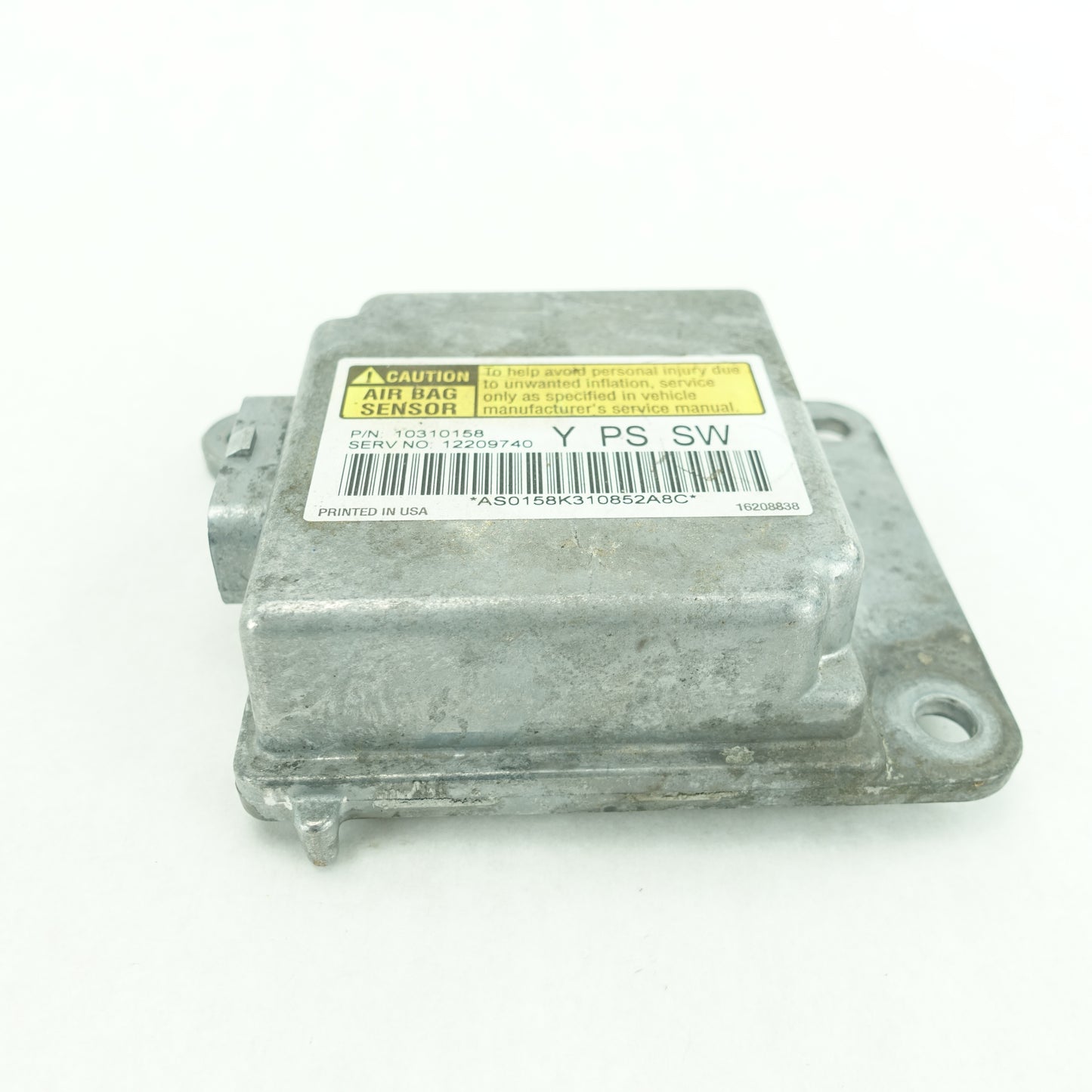 2000 2001 2002 2003 2004 Chevy Corvette Airbag Air Bag Module Control Computer