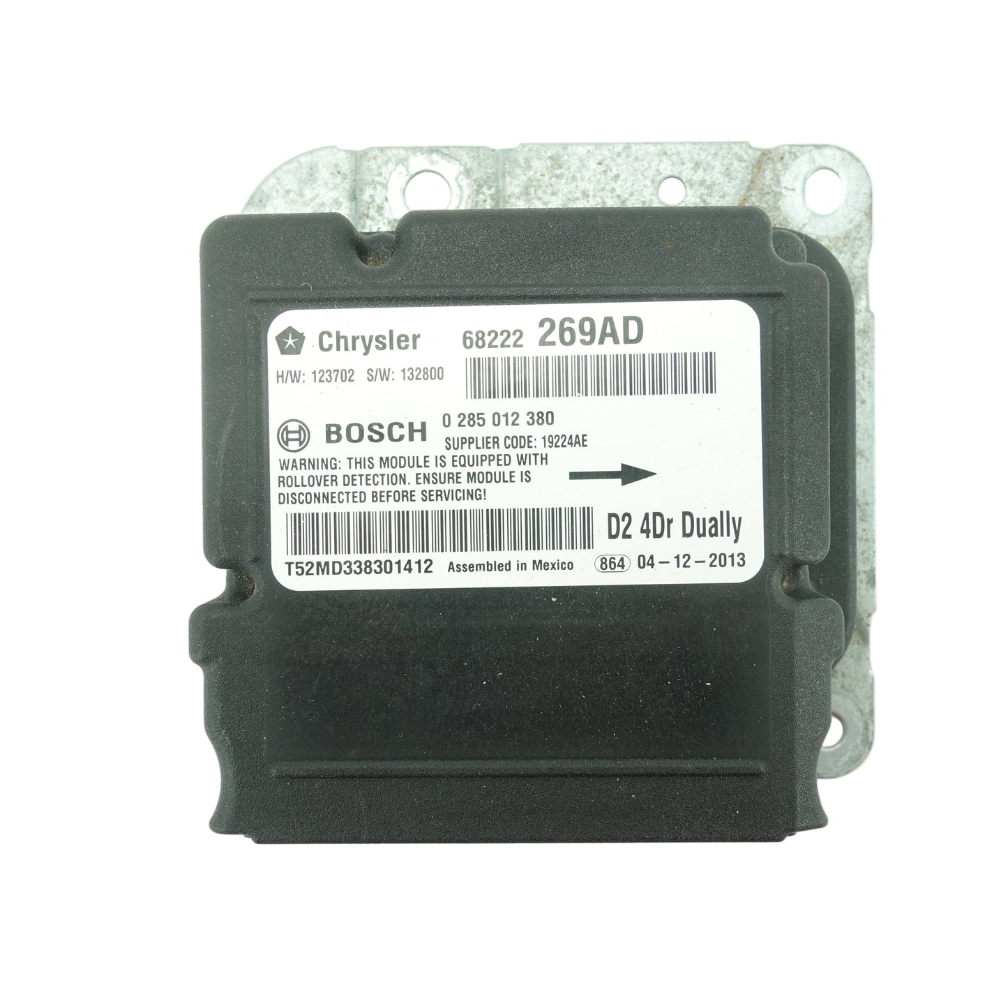 2014 Ram 3500 Airbag Module