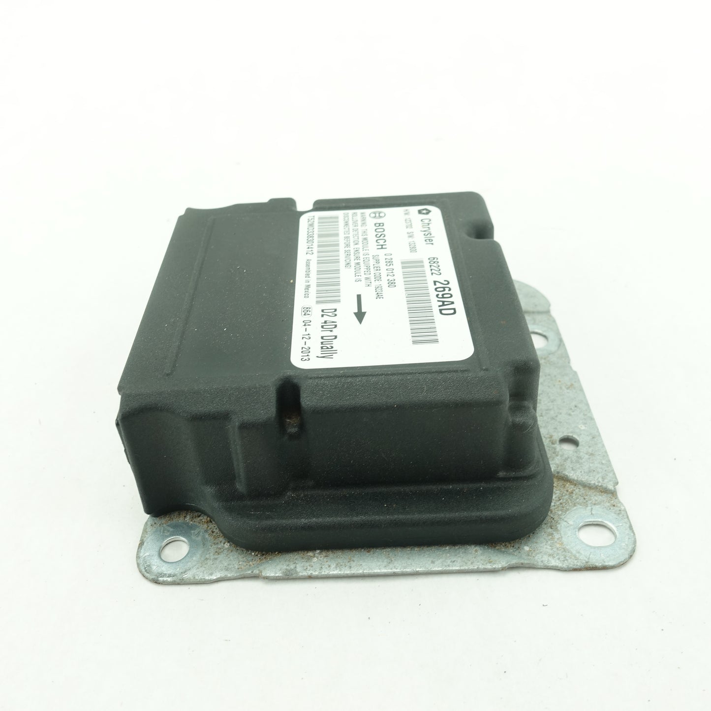 2014 2015 2016 2017 2018 Ram 3500 Crew Mega Cab Restraint Airbag Air Bag Control Module Computer