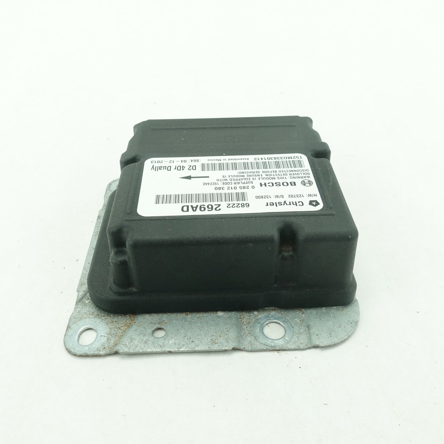 2014 2015 2016 2017 2018 Ram 3500 Crew Mega Cab Restraint Airbag Air Bag Control Module Computer