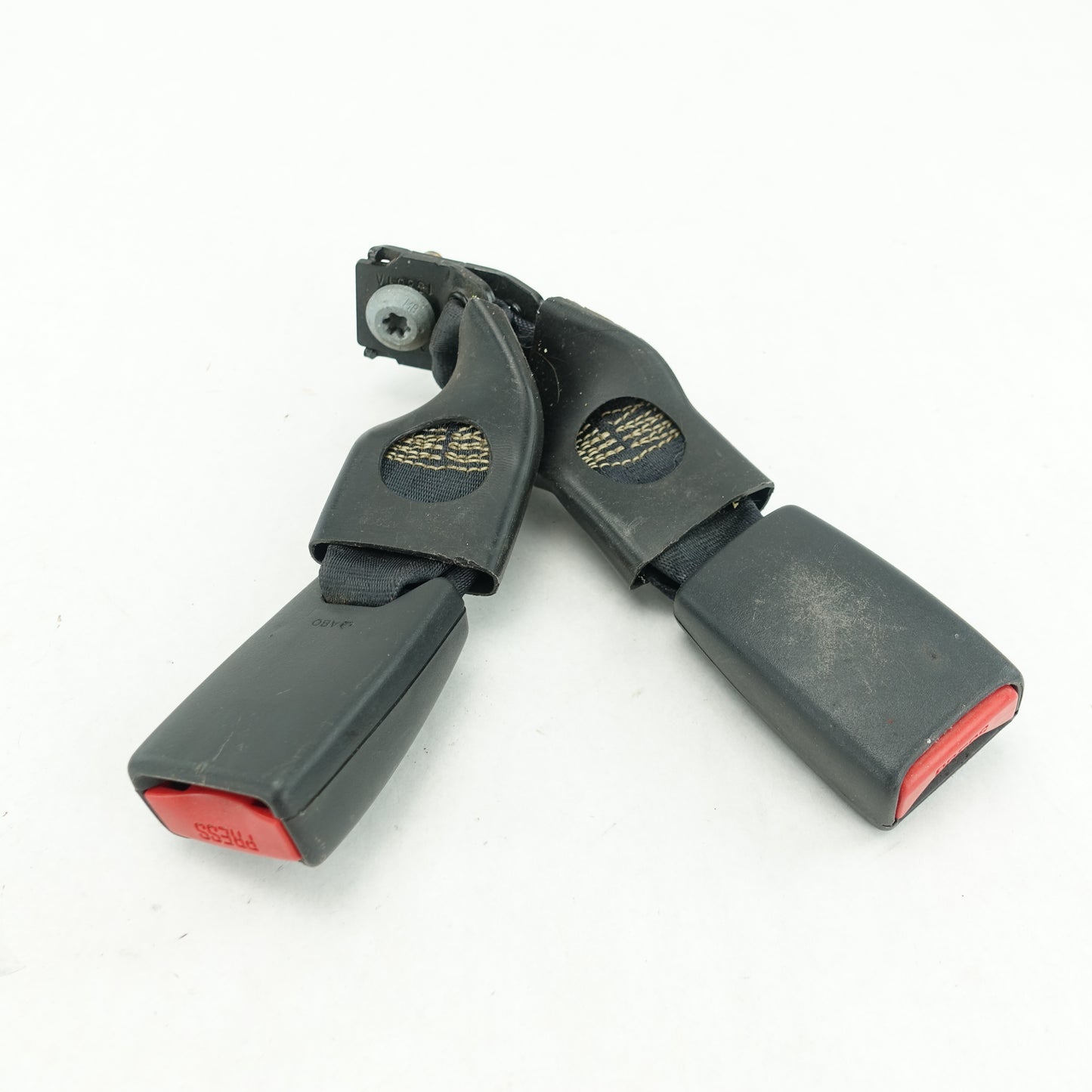 2010 2011 2012 Ford Fusion Right Rear Seat Belt Buckle Black