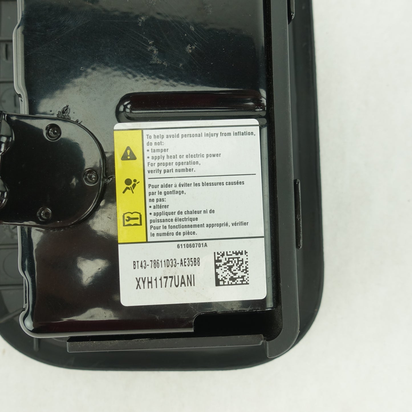 Ford Edge Lincoln MKX Driver Left Airbag Air Bag Black 2011 2012 2013 2014