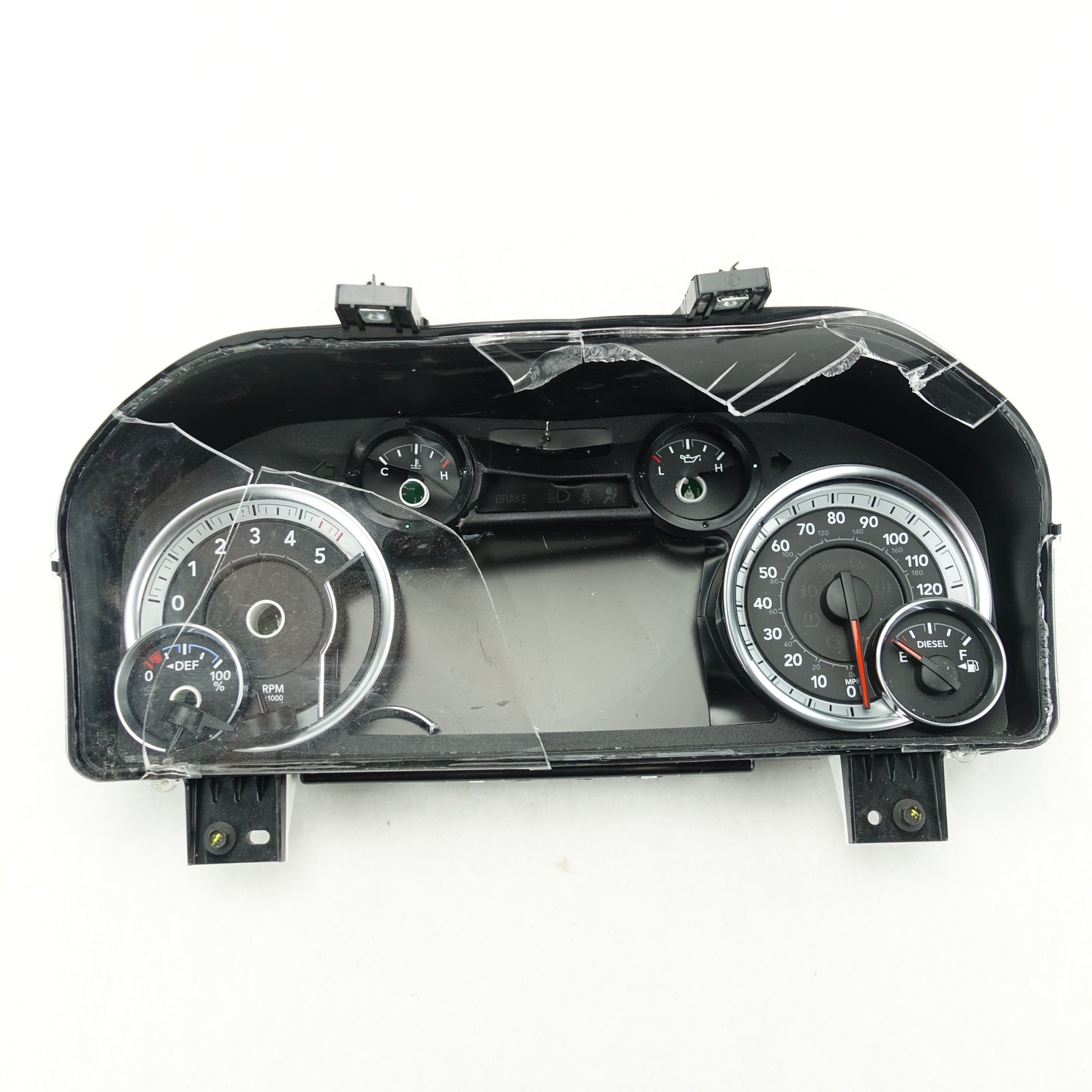 Damaged 2017 Ram 1500 3.0L Diesel Speedometer Instrument Cluster Gauge 87K Miles