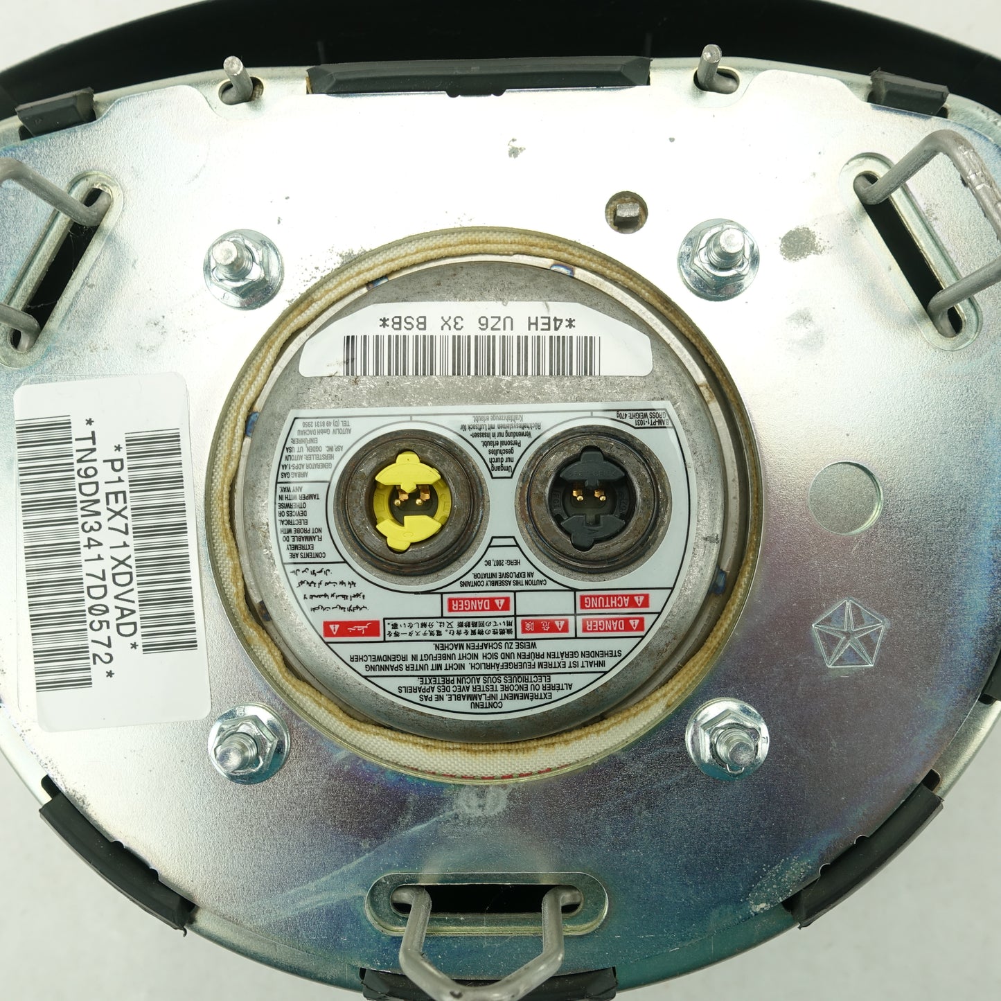 2008 Jeep Commander Driver Steering Wheel Airbag Air Bag Black