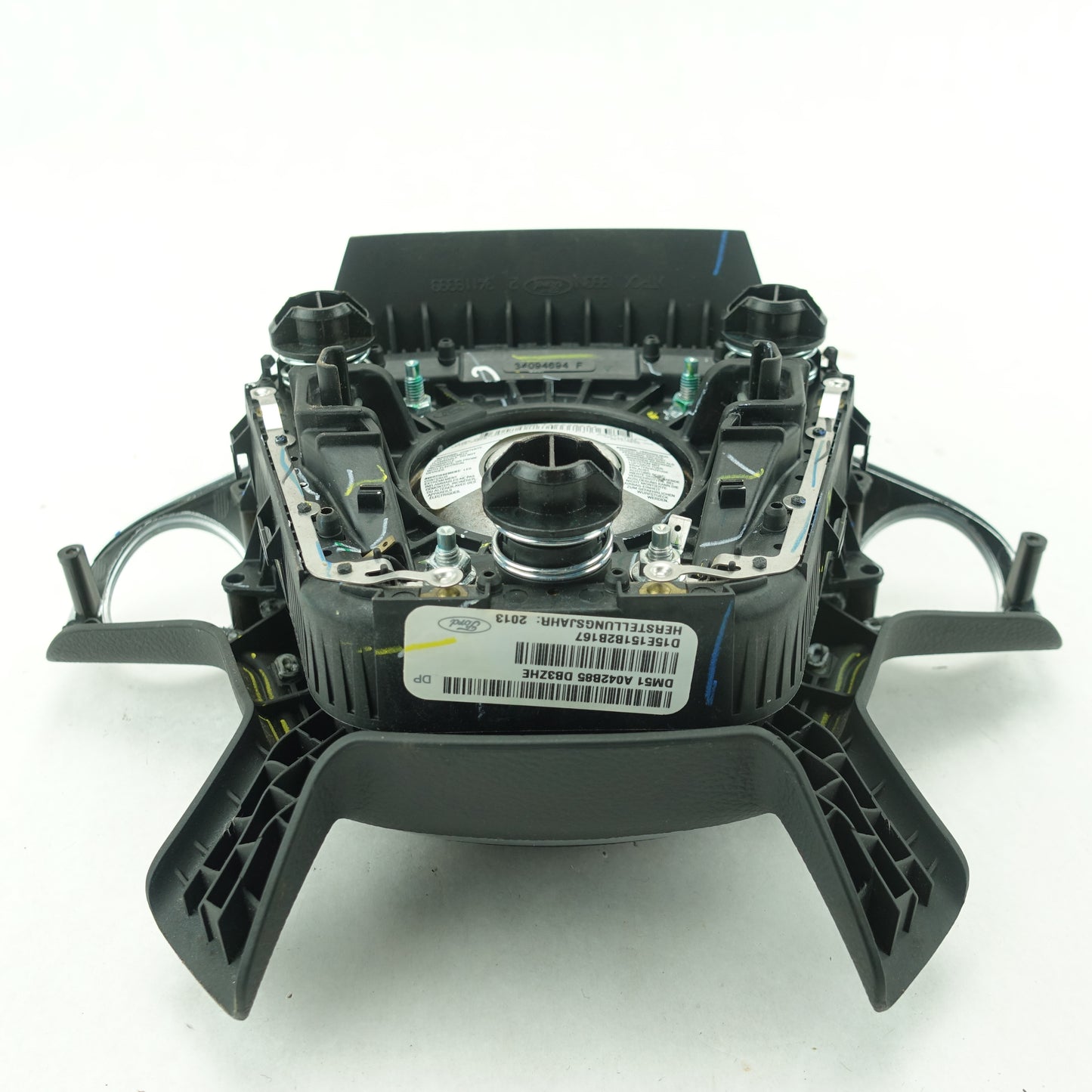 Ford Focus Drivers Steering Wheel Airbag Air Bag Black 2012 2013 2014 2015 2016 2017 2018