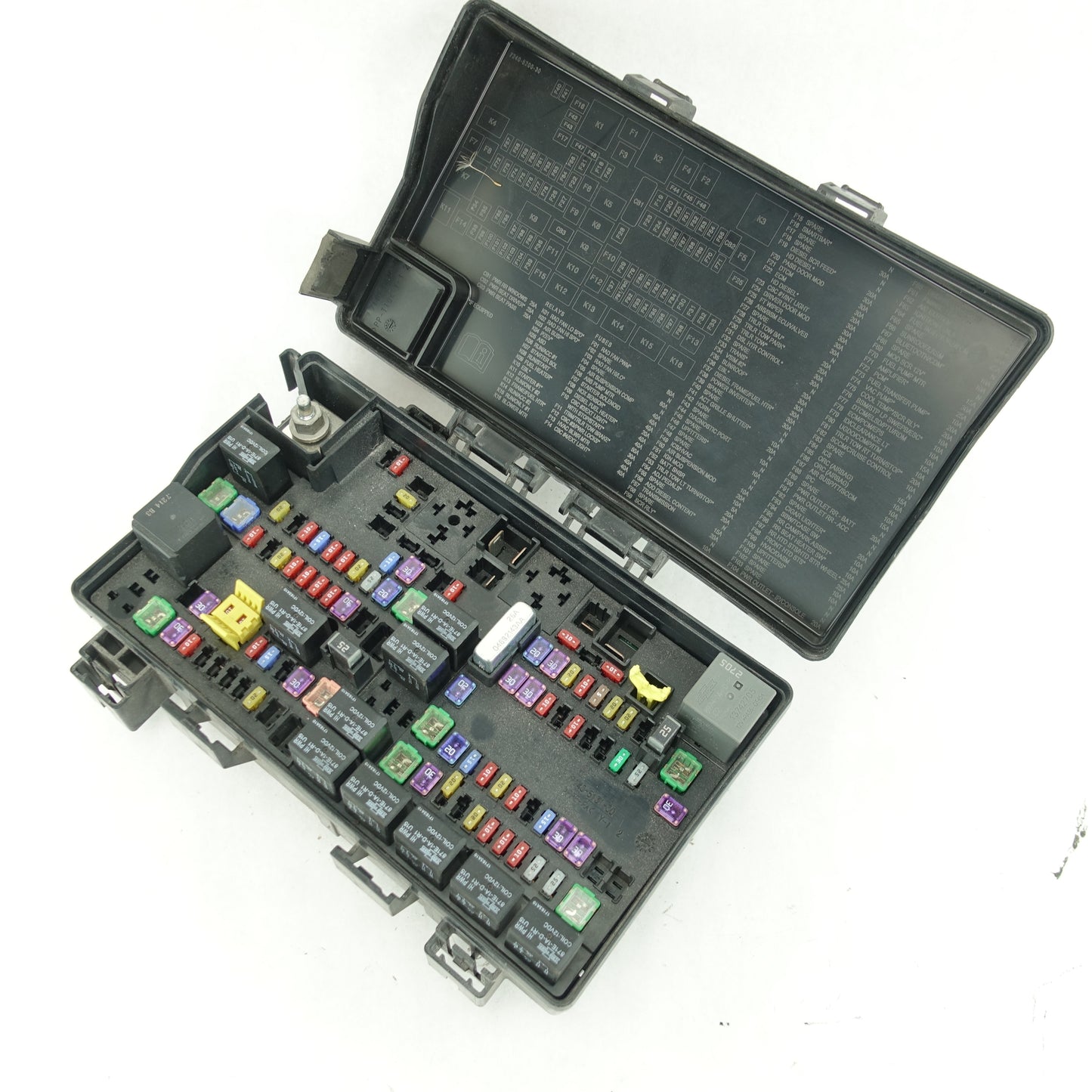 Damage 2016 2017 2018 Ram 1500 3.0L Diesel Power Distribution Engine Fuse Box