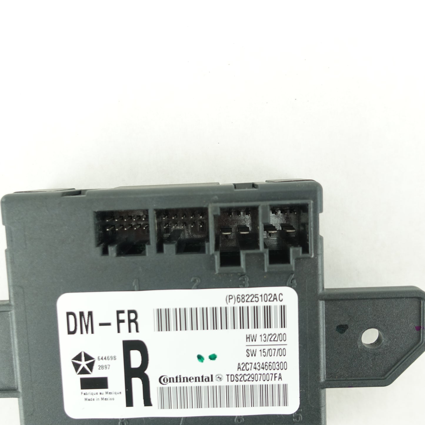 2013 2014 2015 2016 2017 2018 Ram 1500 Passenger Right Front Door Module Hub