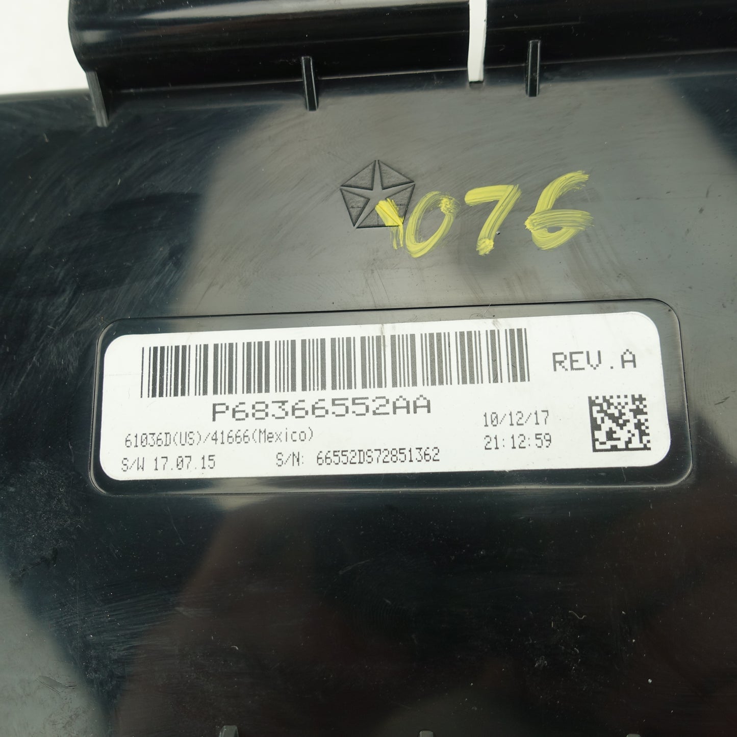 2017 2018 Ram 1500 Climate Temp Temperature HVAC Control Module
