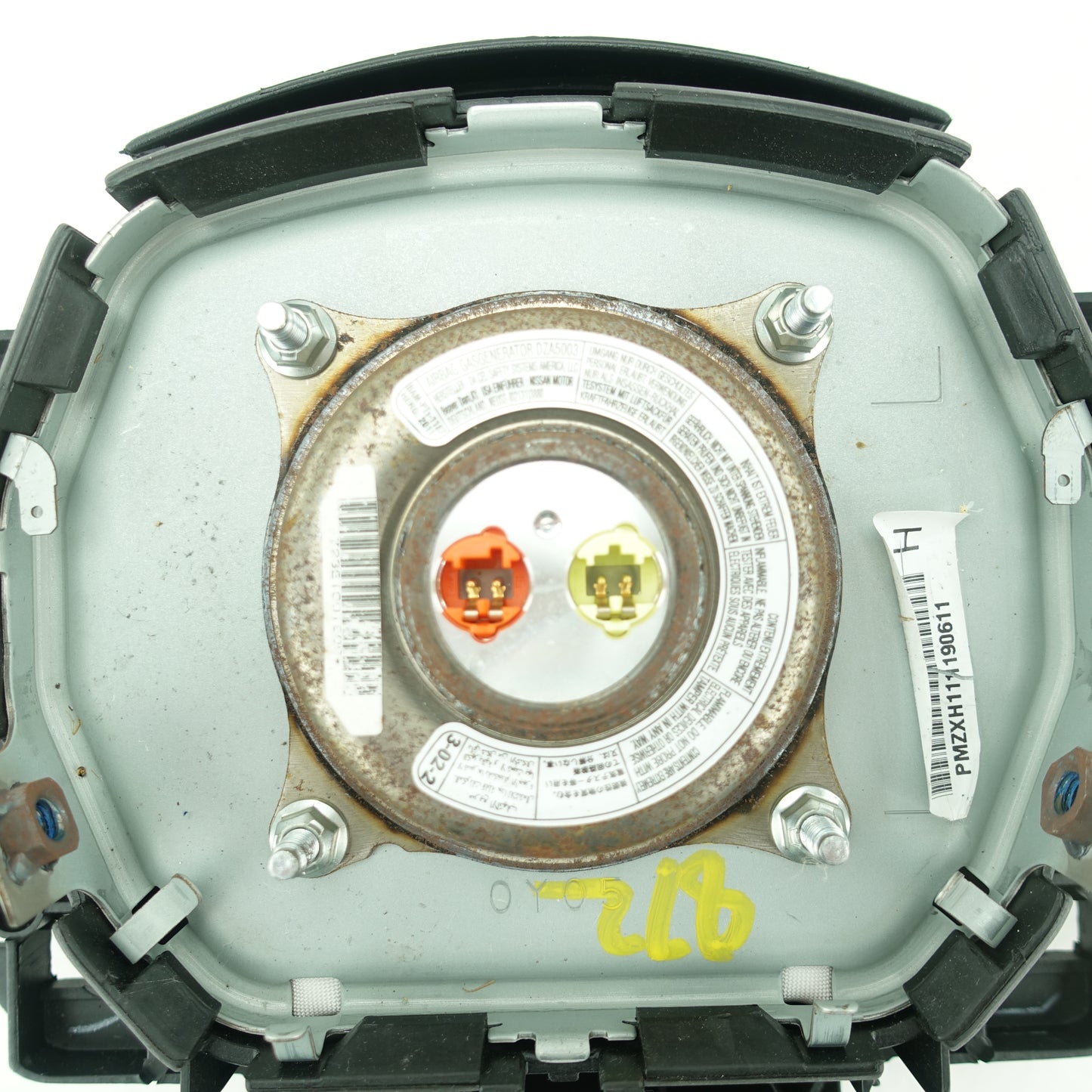 Nissan Altima Steering Wheel Airbag Air Bag Black 2010 2011 2012