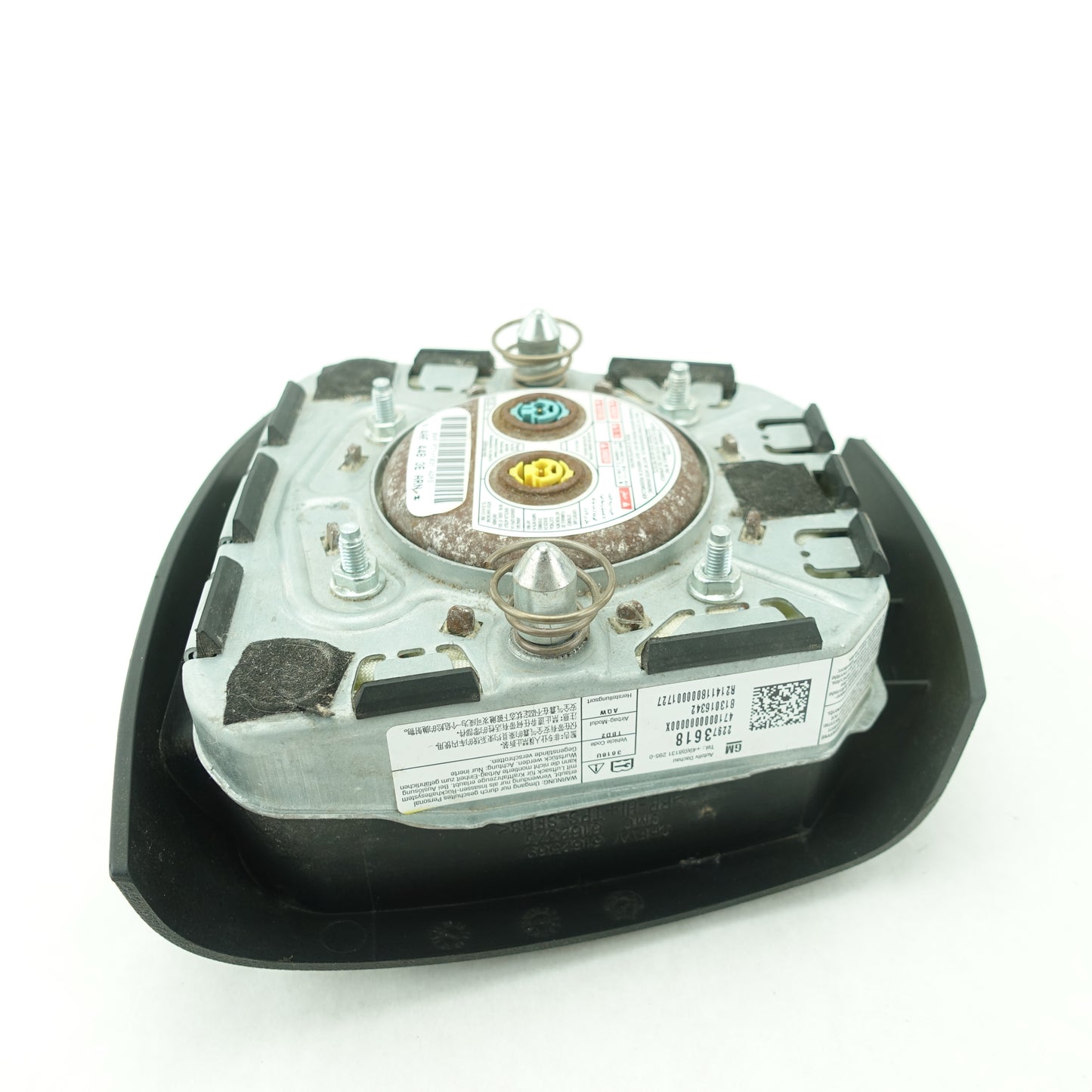 Chevy Equinox Driver Steering Wheel Airbag Air Bag Black 2010 2011 2012 2013 2014 2015 2016 2017