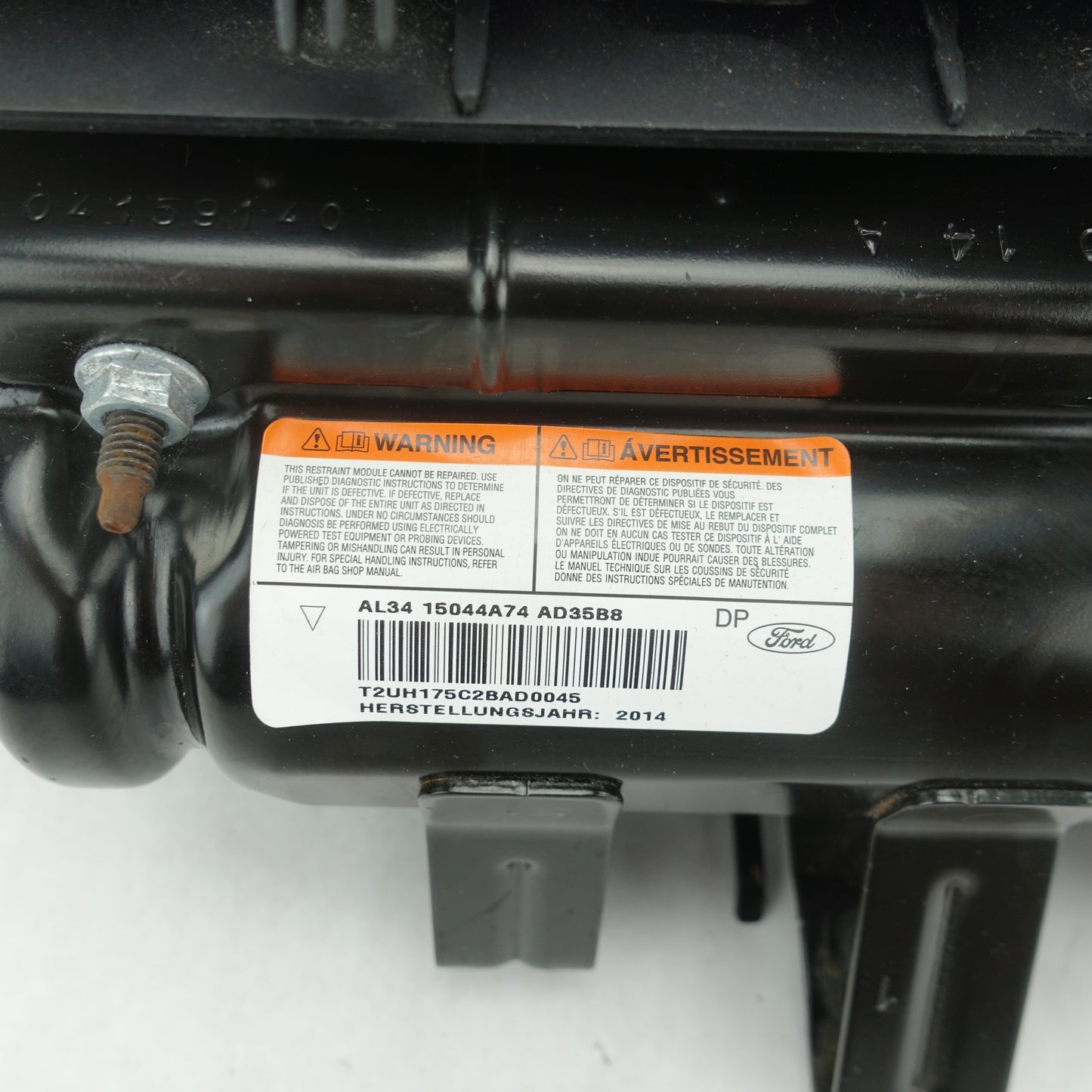 Damage 2009 2010 2011 2012 2013 2014 Ford F150 Passenger Right Dash Airbag Air Bag Black