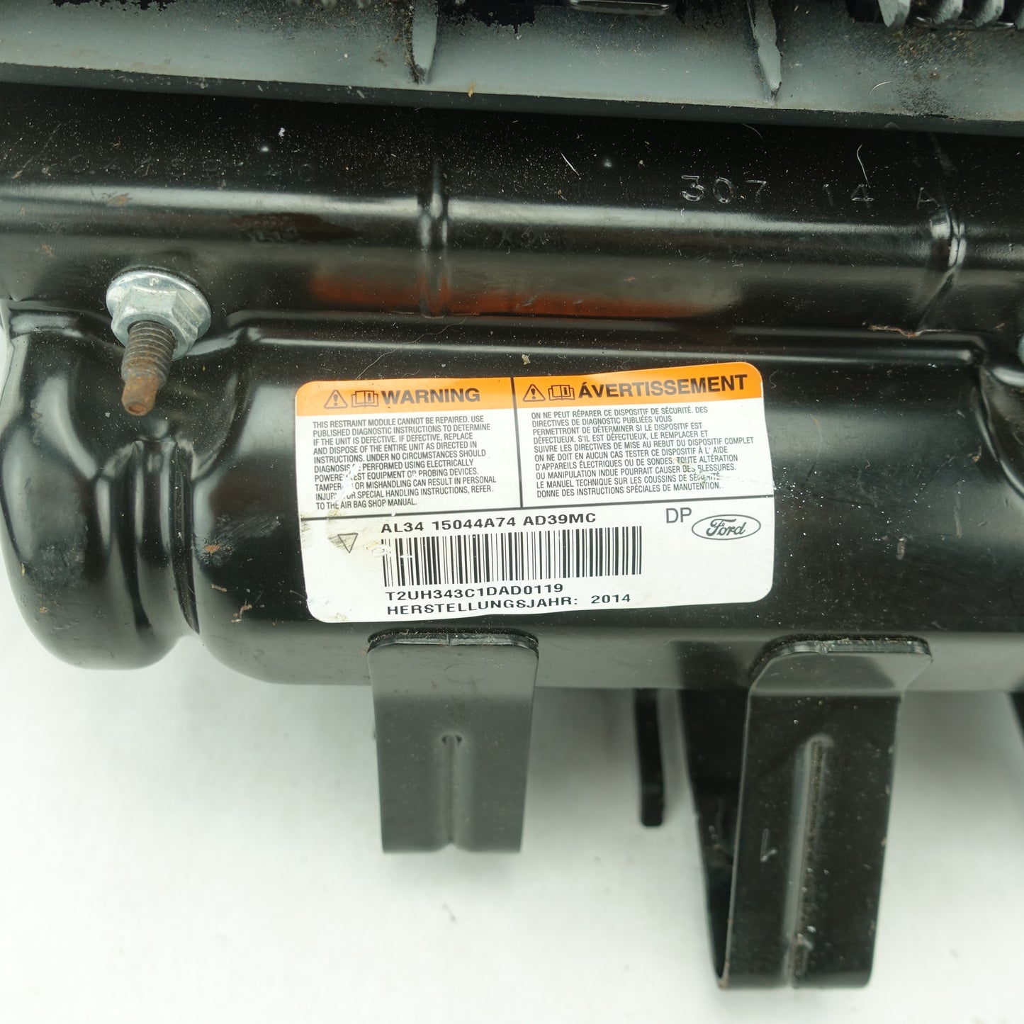 Damage 2009 2010 2011 2012 2013 2014 Ford F150 Passenger Right Dash Airbag Air Bag Gray