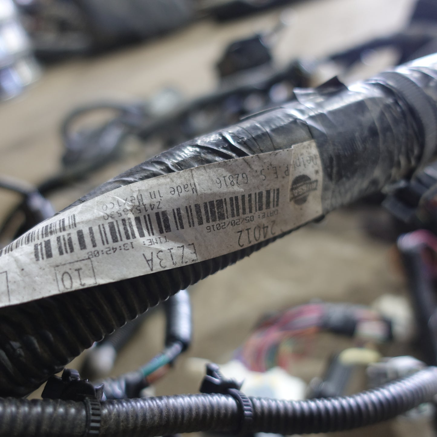 2016 2017 2018 Nissan Titan XD Diesel Engine Fuse Box Positive Battery Cable