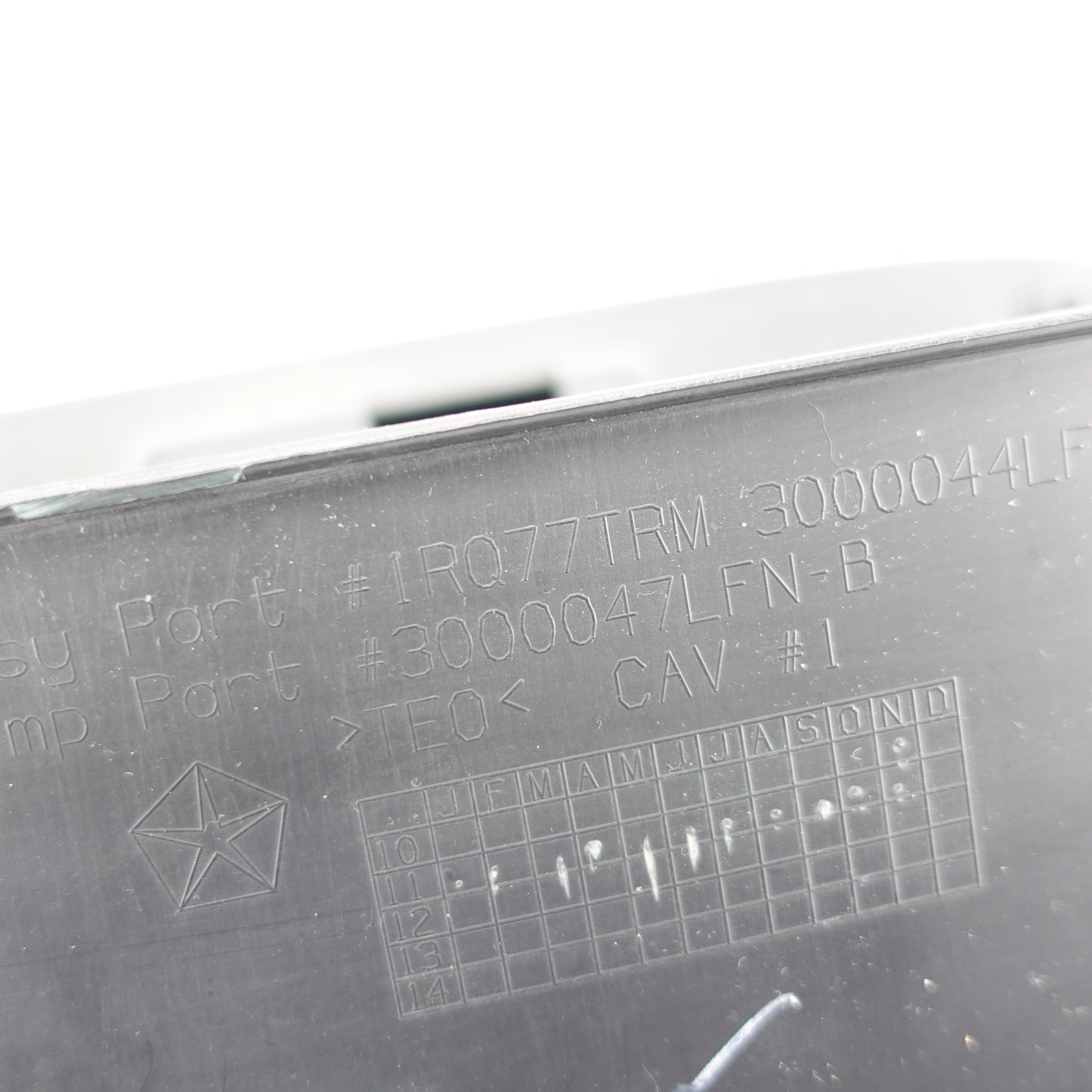 2012 2013 2014 2015 2016 2017 2018 2019 20 Dodge Journey Glove Storage Box Black