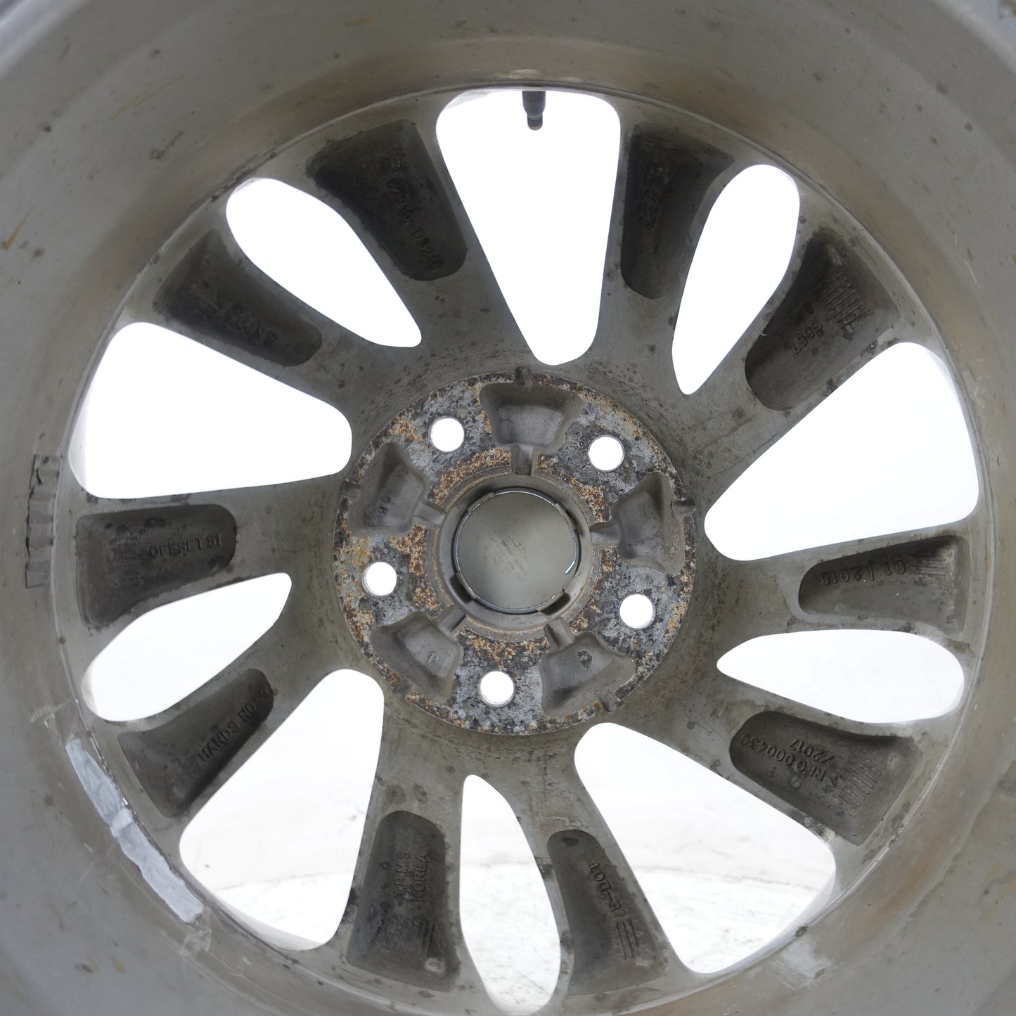 2016 2017 2018 Hyundai Tucson 17 Inch Aluminum Alloy Wheel Rim Ring With TPMS