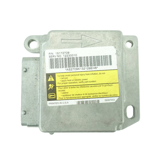 2004 Escalade Avalanche Suburban Tahoe Yukon Airbag Air Bag Control Module Computer