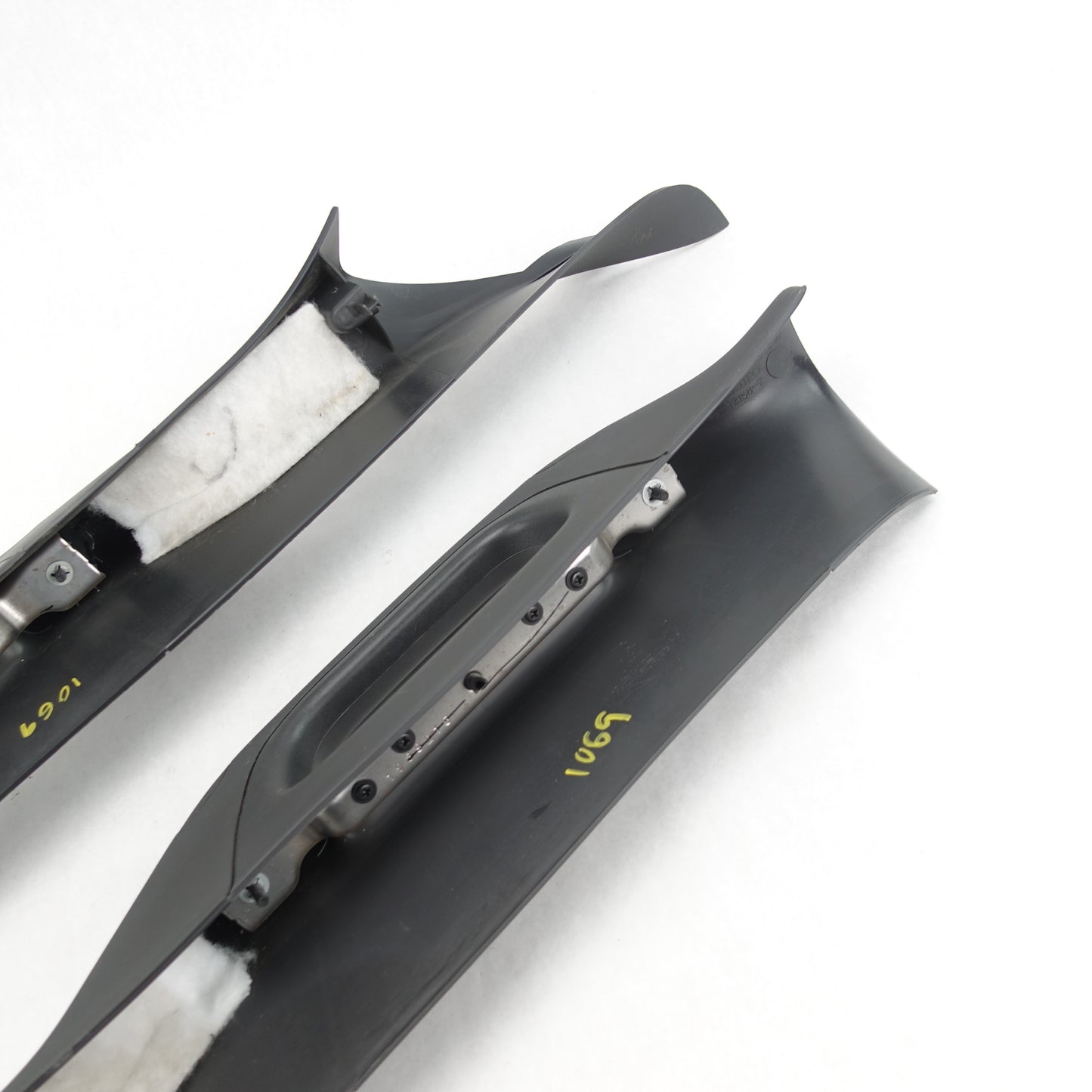 2011 2012 2013 2014 15 Ford F250 F350 A Pillar Left Right Set Grab Handle Black