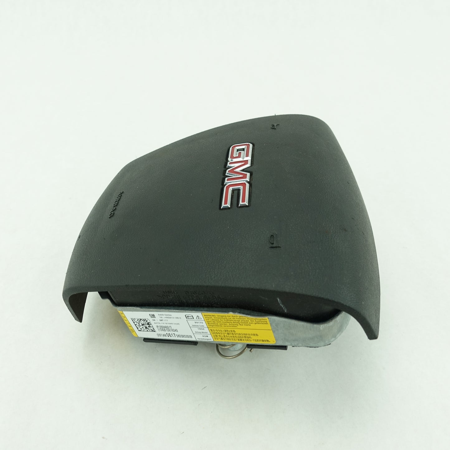2010 2011 2012 2013 2014 2015 2016 2017 GMC Terrain Driver Left Steering Wheel Airbag Air Bag Black