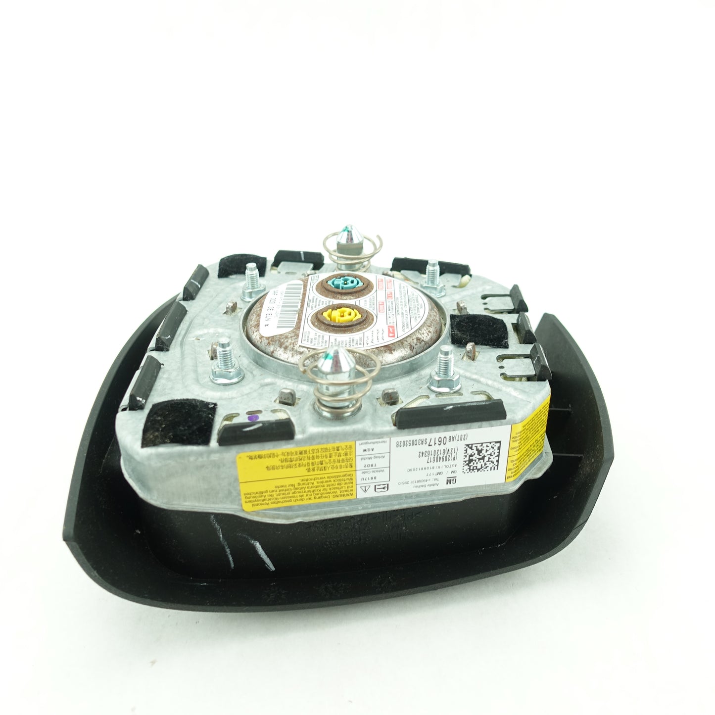 2010 2011 2012 2013 2014 2015 2016 2017 GMC Terrain Driver Left Steering Wheel Airbag Air Bag Black
