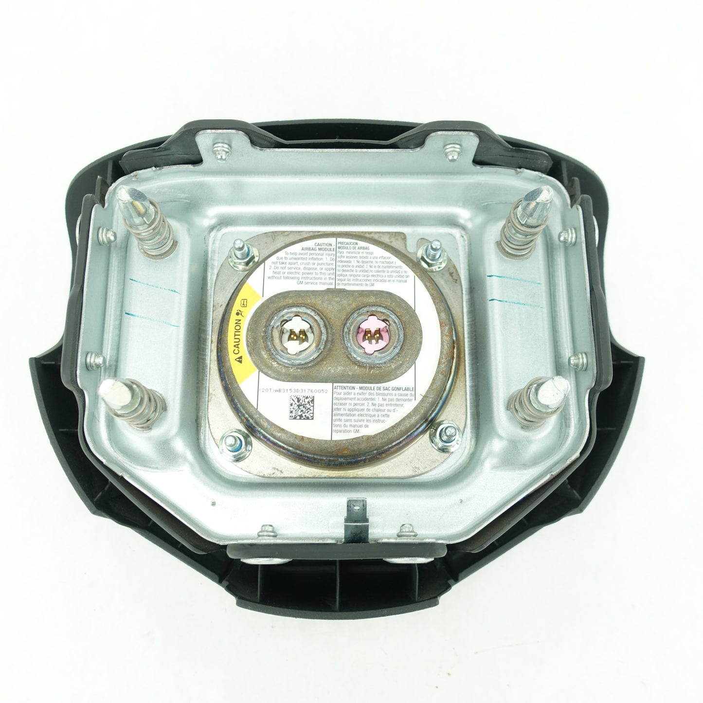Chevy Colorado Driver Steering Wheel Airbag Air Bag Black Left 2004 2005 2006 2007 2008 2009 2010 2011 2012