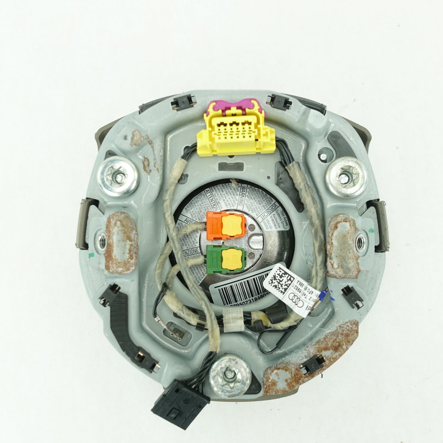2006 2007 2008 Audi A6 Steering Wheel Driver Airbag Air Bag Tan