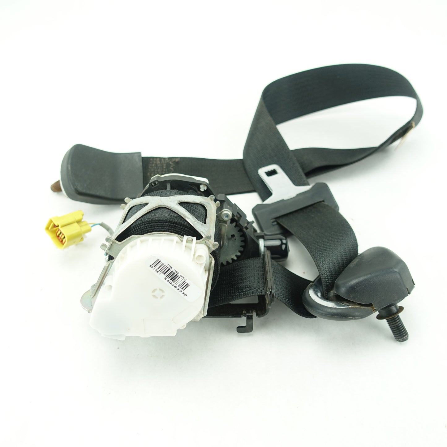 2008 2009 2010 Ford F250 F350 Crew Cab Passenger Right Front Seat Belt Black