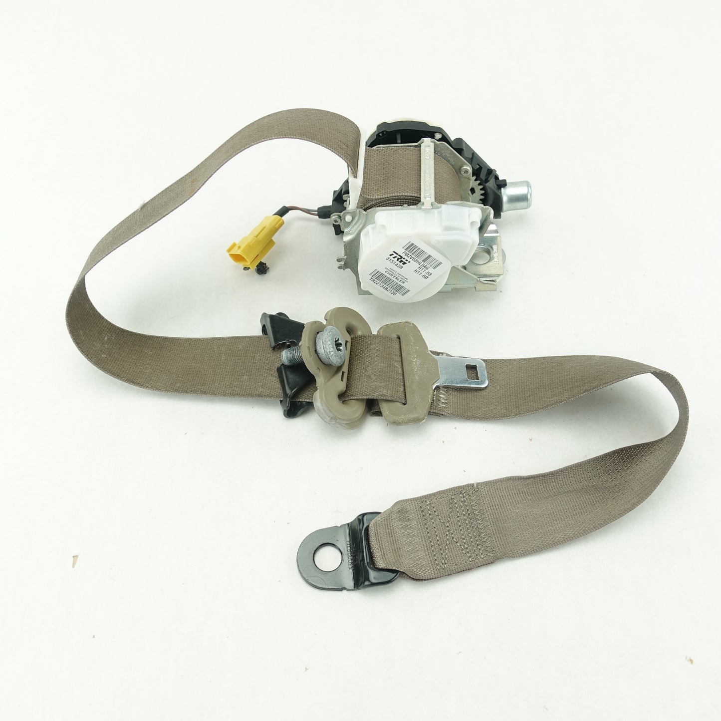 2014 2015 2016 Caravan Town & Country Passenger Right Front Seat Belt Tan