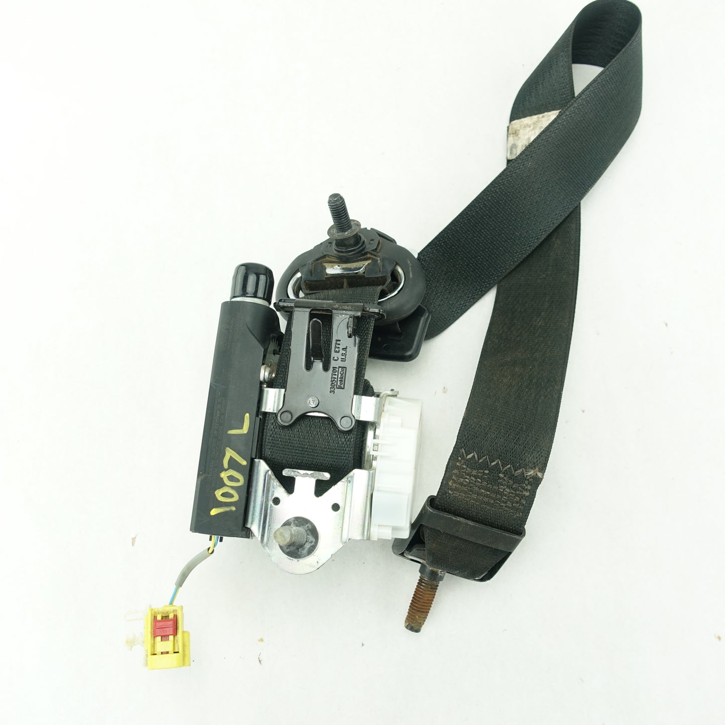 2008 2009 2010 Ford F250 F350 Crew Cab Driver Left Front Seat Belt Black