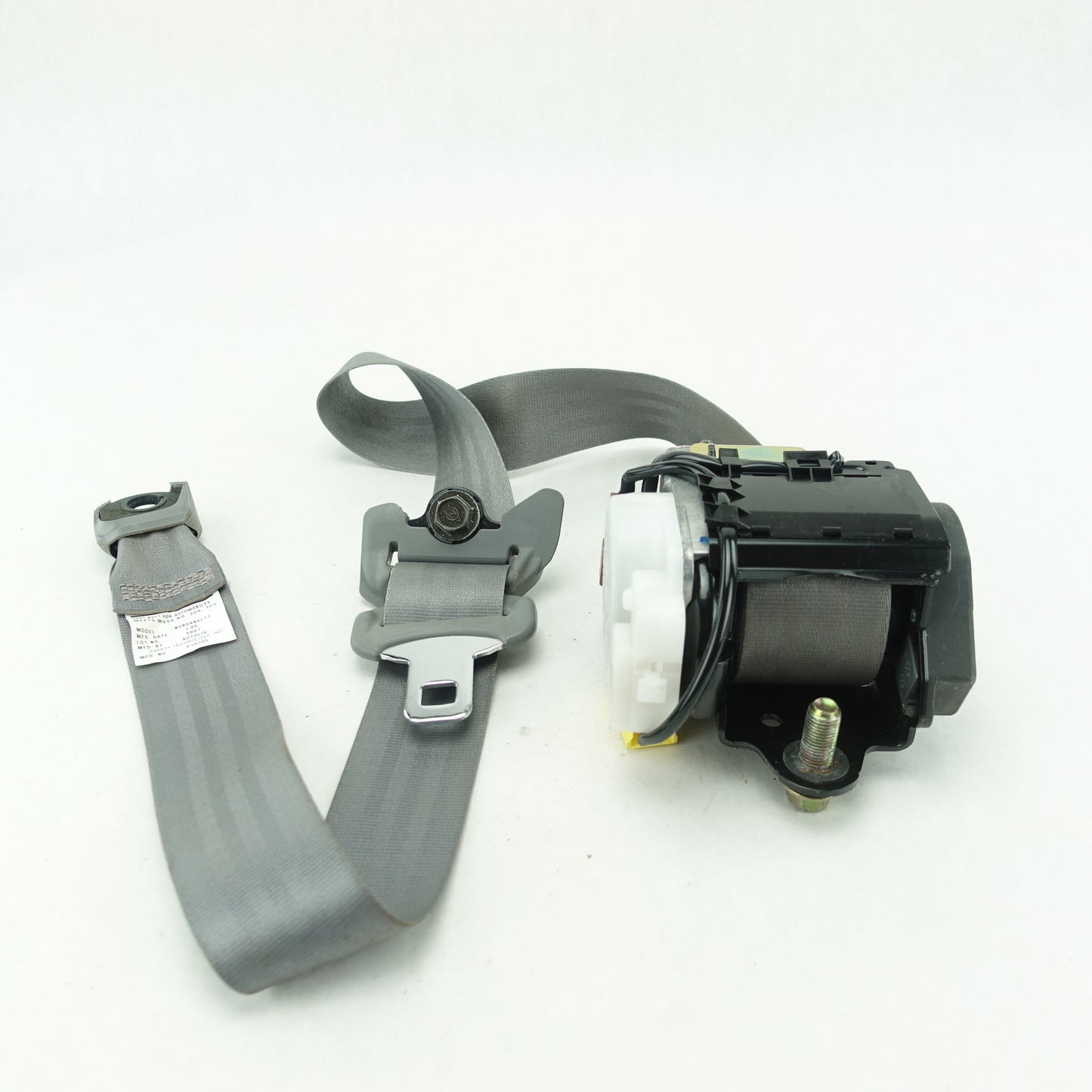 2004 2005 2006 2007 2008 Acura TL Driver Left Front Seat Belt Gray