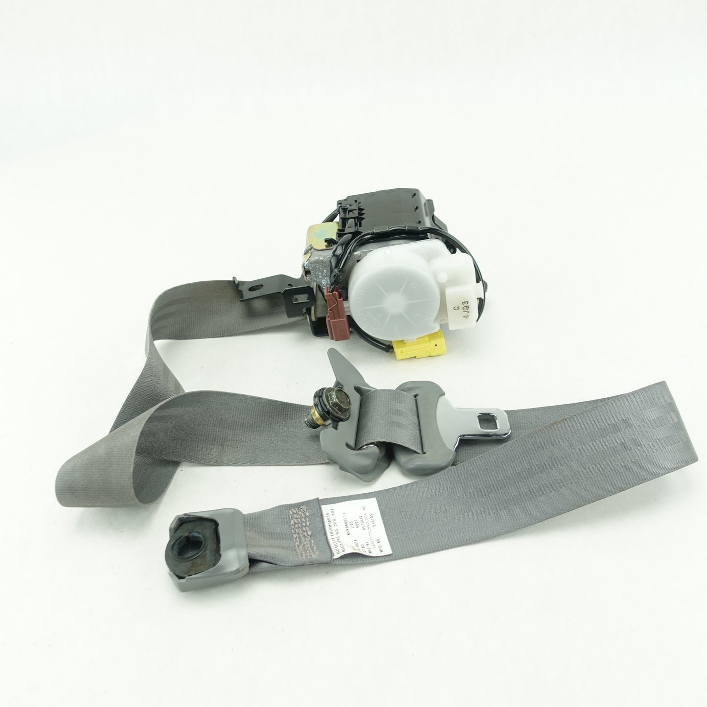 2004 2005 2006 2007 2008 Acura TL Driver Left Front Seat Belt Gray