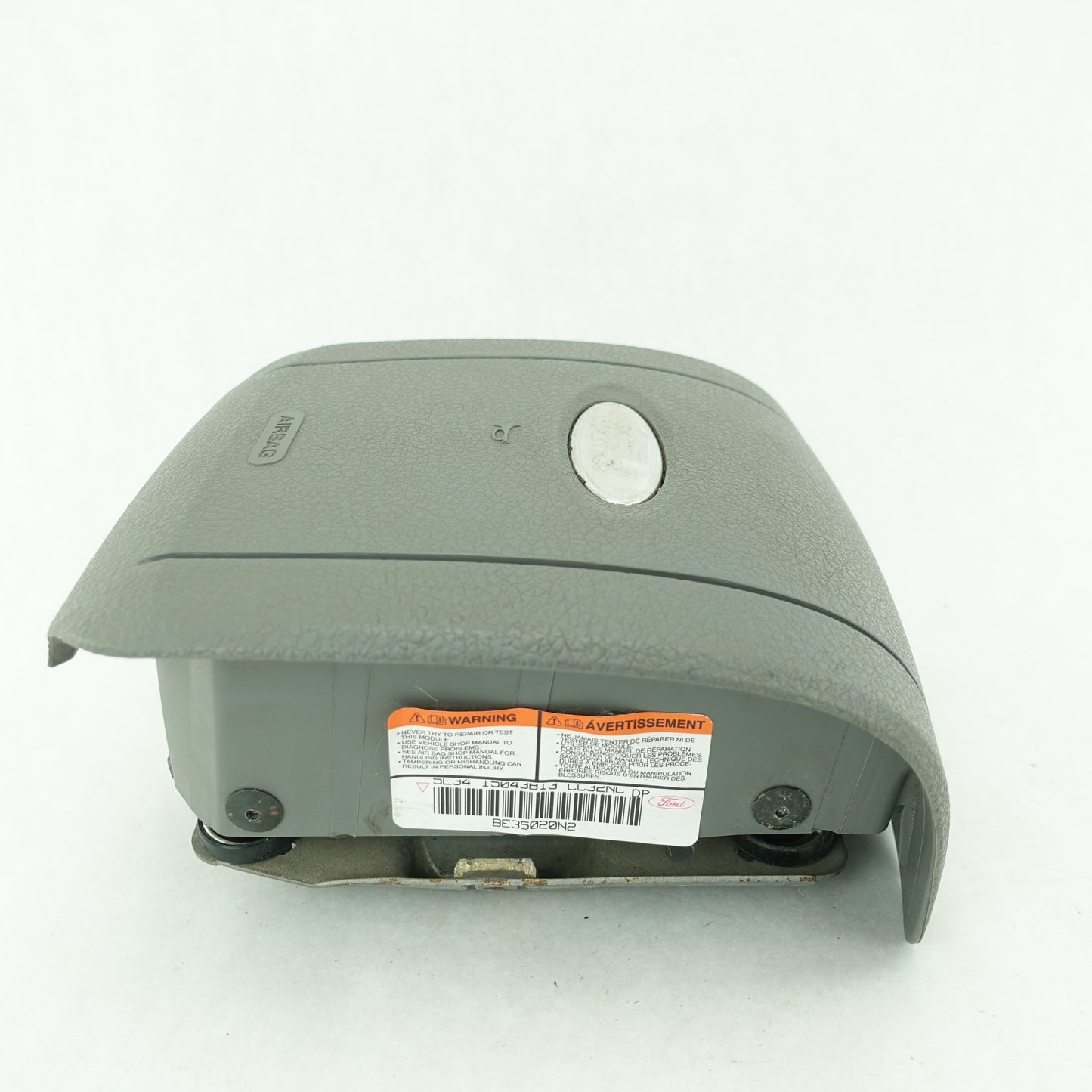 Damage Ford F150 F-150 Steering Wheel Airbag Air Bag Gray 2004 2005 2006 2007 2008