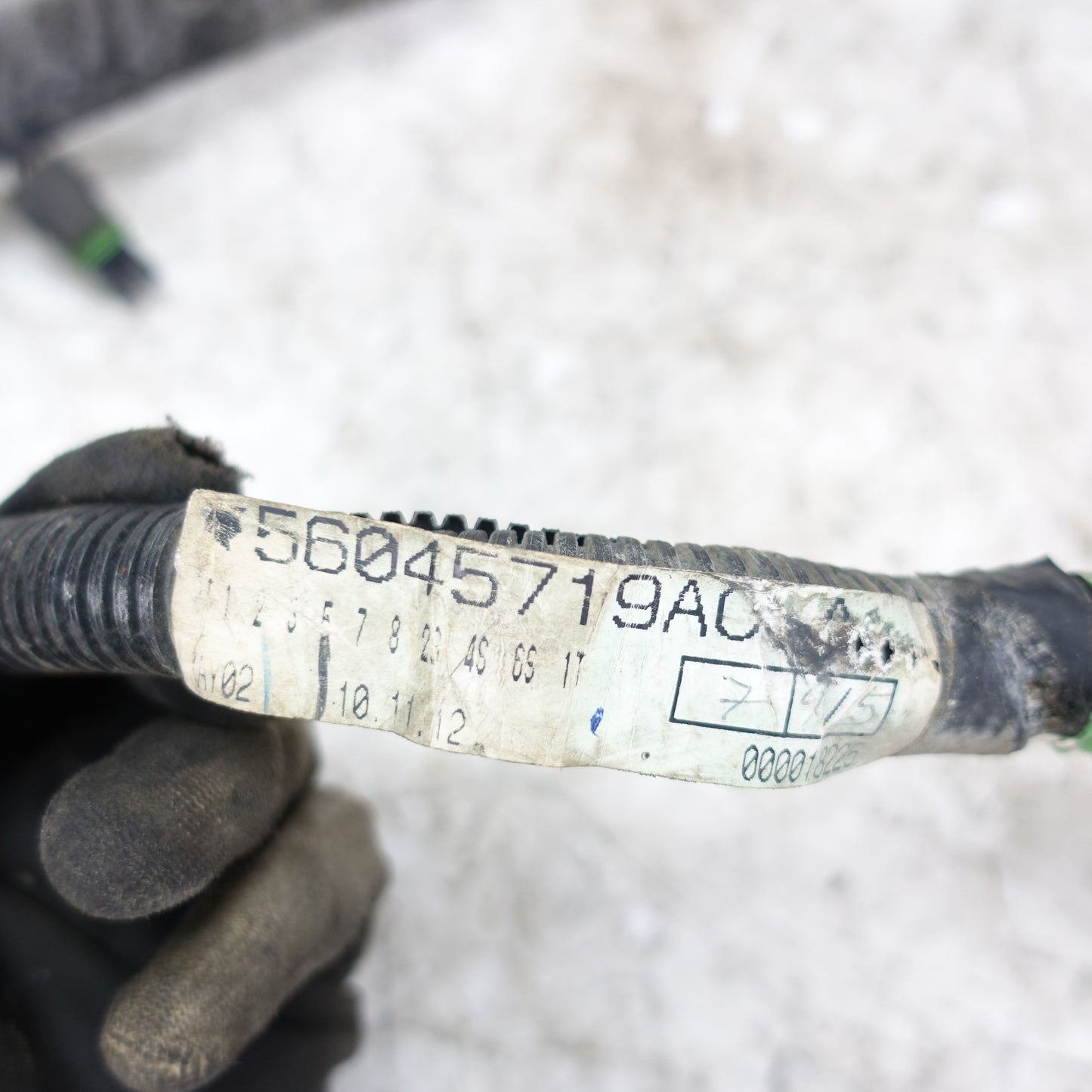 Damage 2003 Dodge Ram 2500 3500 5.9L Diesel Transmission Wire Harness