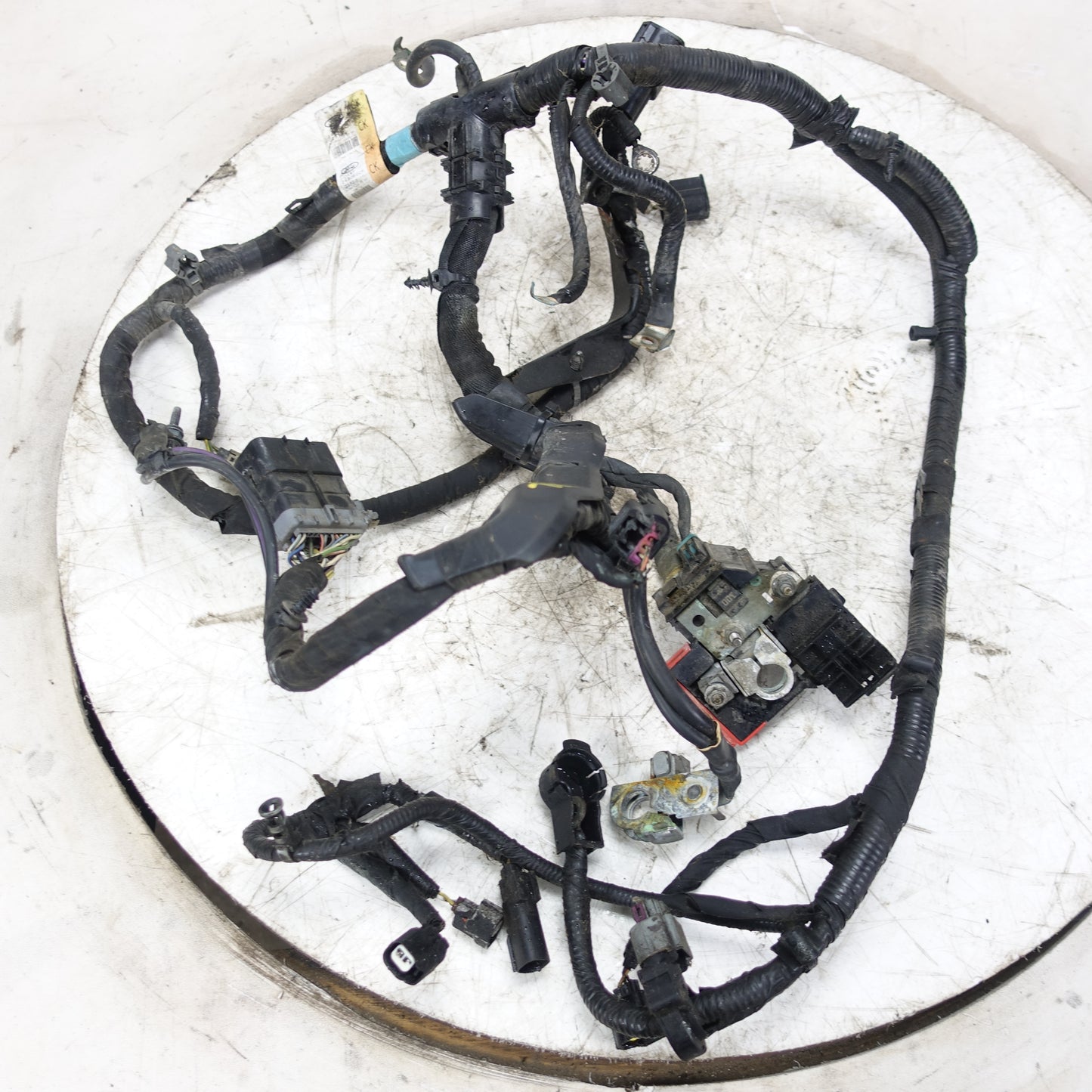 2013 2014 15 Ford Taurus 3.5 Turbo Positive Negative Battery Cable Wire Harness