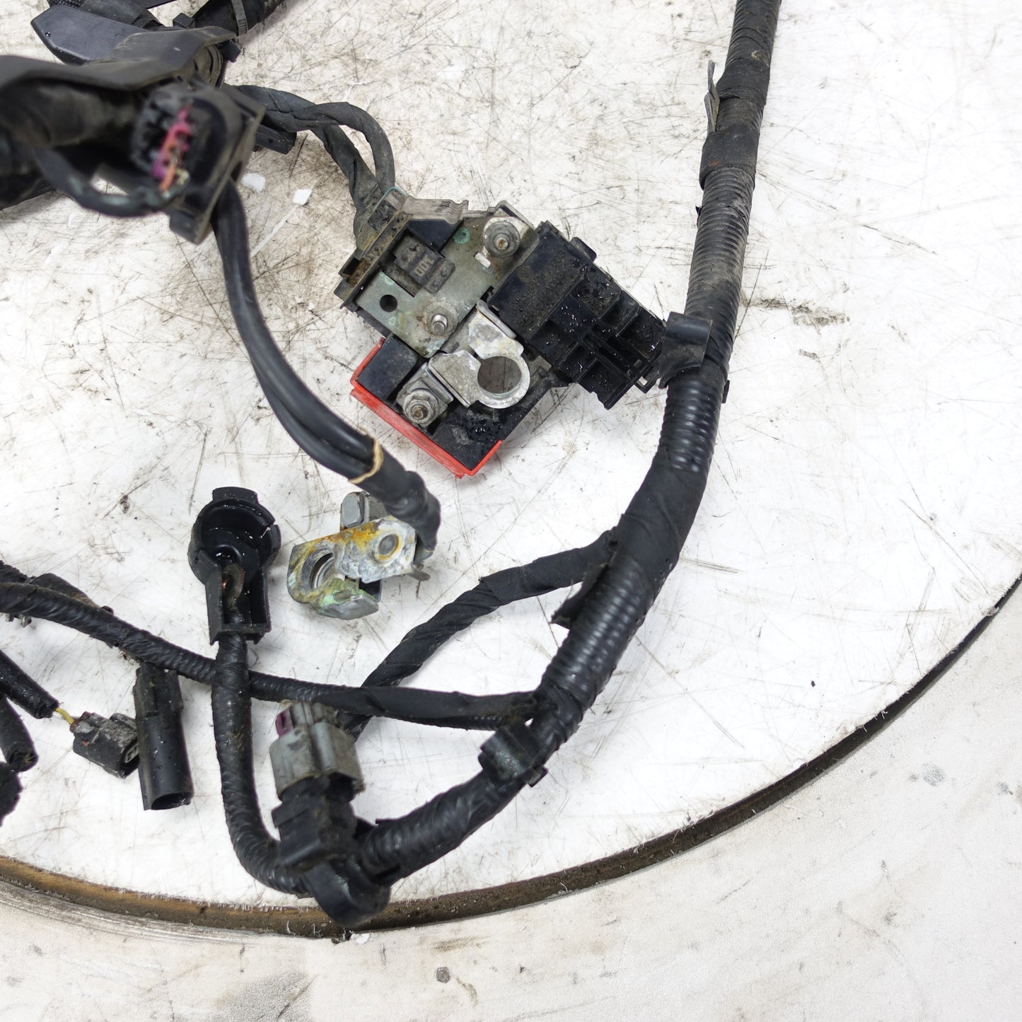 2013 2014 15 Ford Taurus 3.5 Turbo Positive Negative Battery Cable Wire Harness