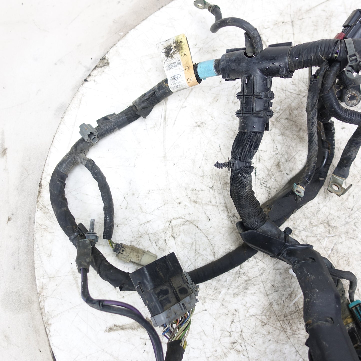 2013 2014 15 Ford Taurus 3.5 Turbo Positive Negative Battery Cable Wire Harness