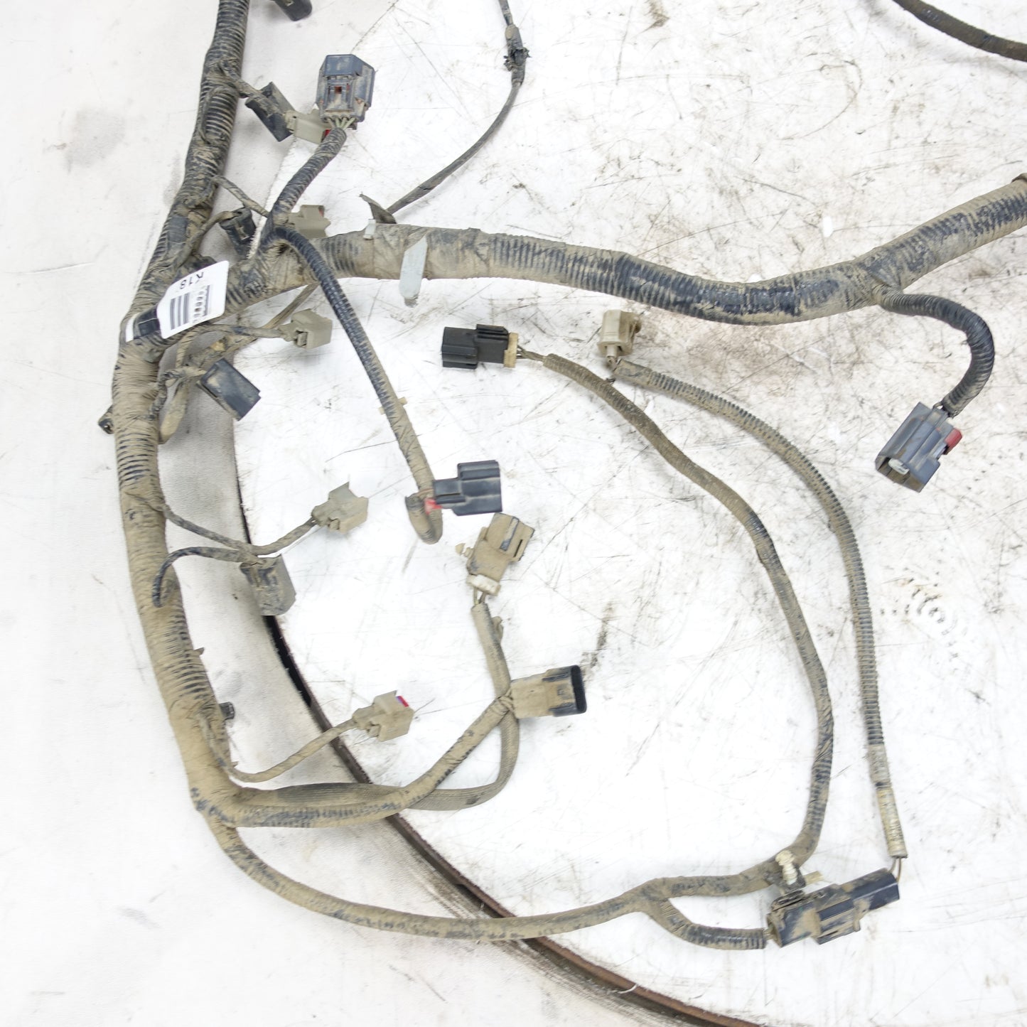 Damage 2009 Ford F550 6.8L V10 Engine Wire Harness