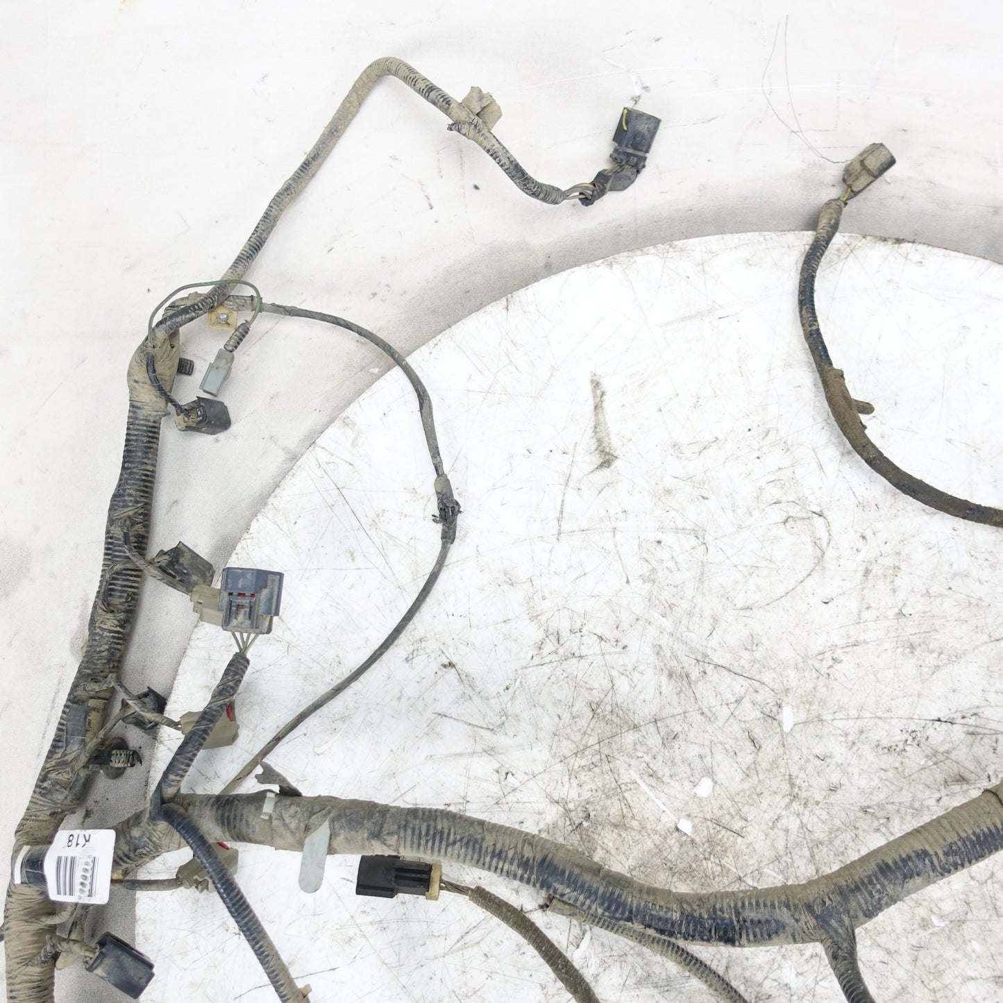 Damage 2009 Ford F550 6.8L V10 Engine Wire Harness