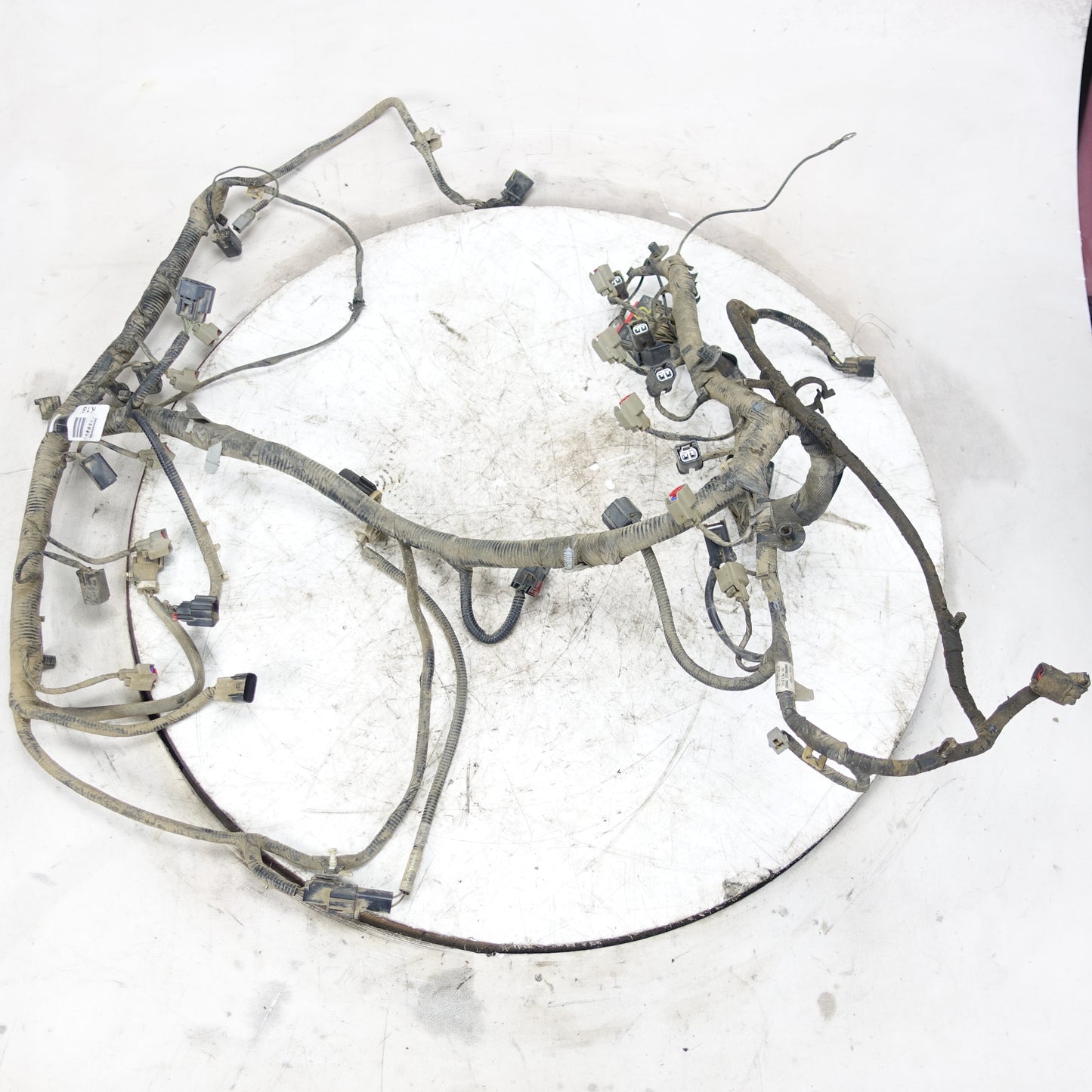 Damage 2009 Ford F550 6.8L V10 Engine Wire Harness