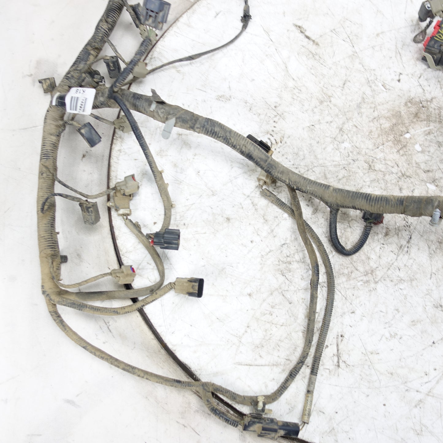 Damage 2009 Ford F550 6.8L V10 Engine Wire Harness
