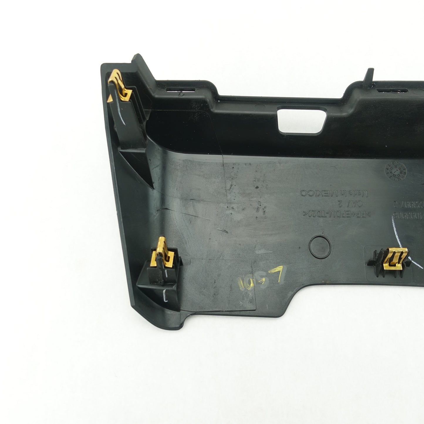 2019 2020 2021 2022 Silverado Sierra Center Dash Filler Trim Panel Black