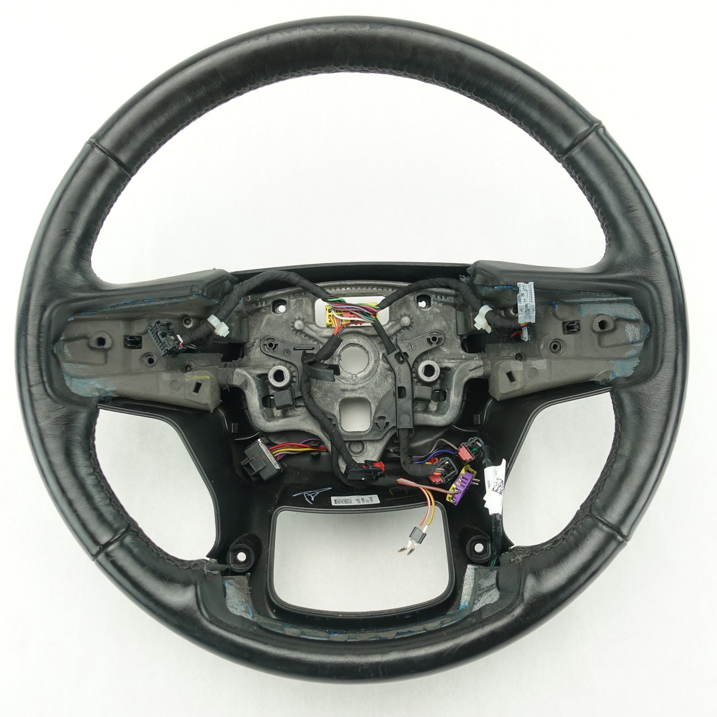 Damage 2020 2021 2022 2023 Silverado Sierra Steering Wheel Leather Heated Black