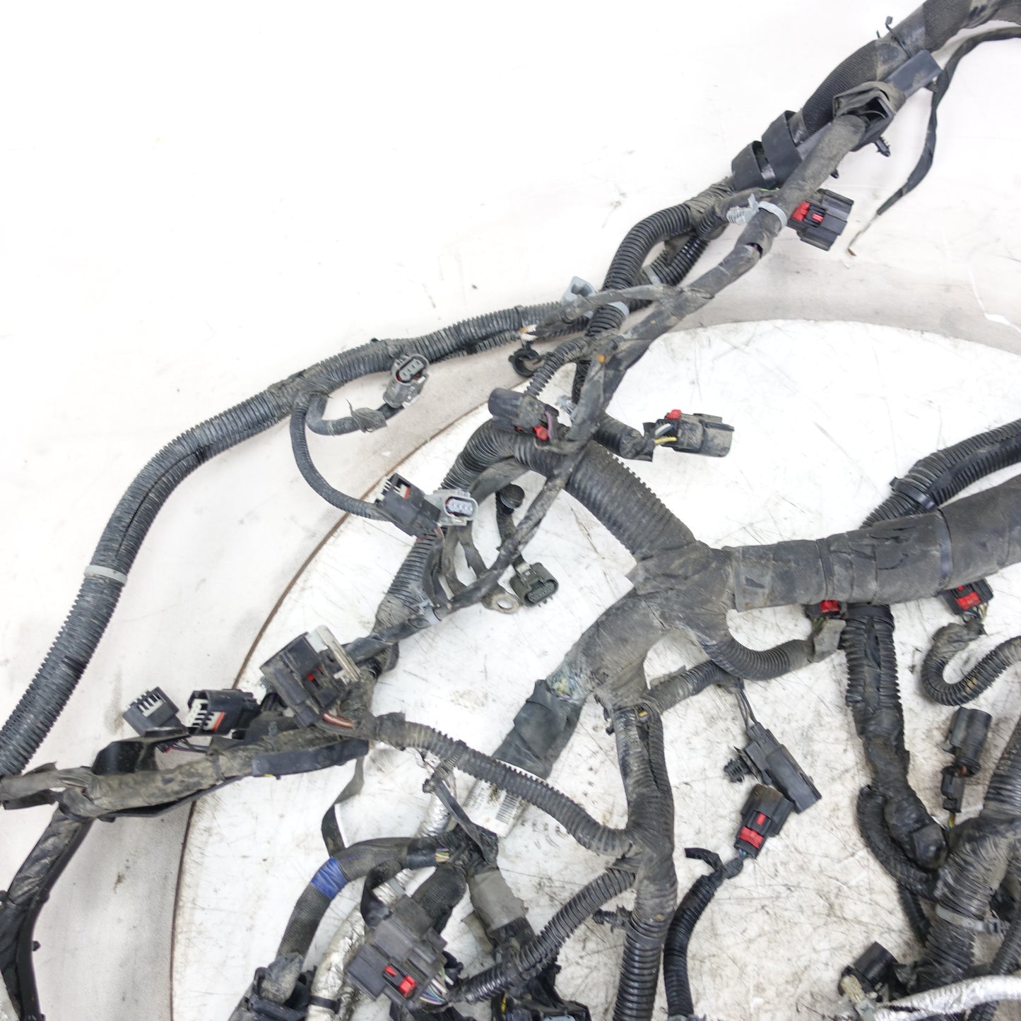 Damage 2019 Silverado Sierra 5.3L Engine Wire Harness Loom
